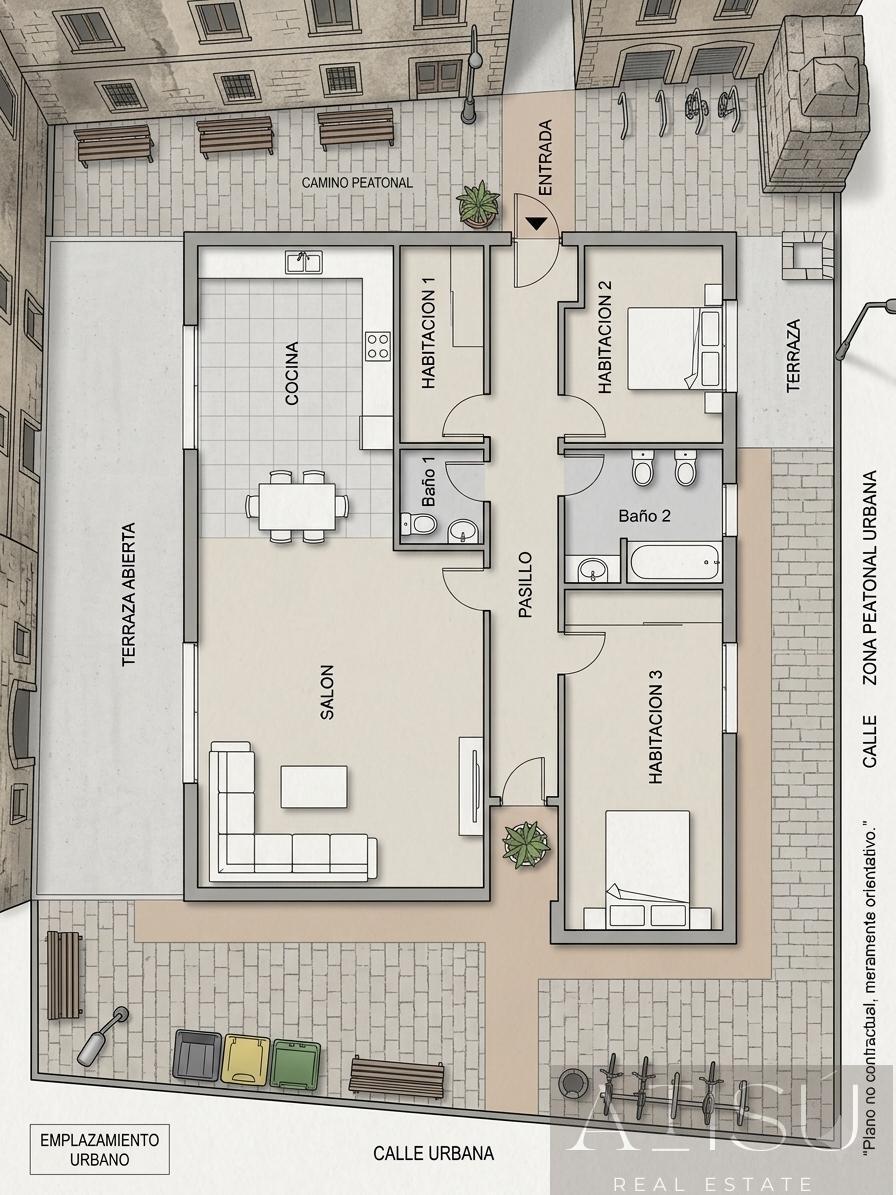 Venta de piso en San Juan de Alicante