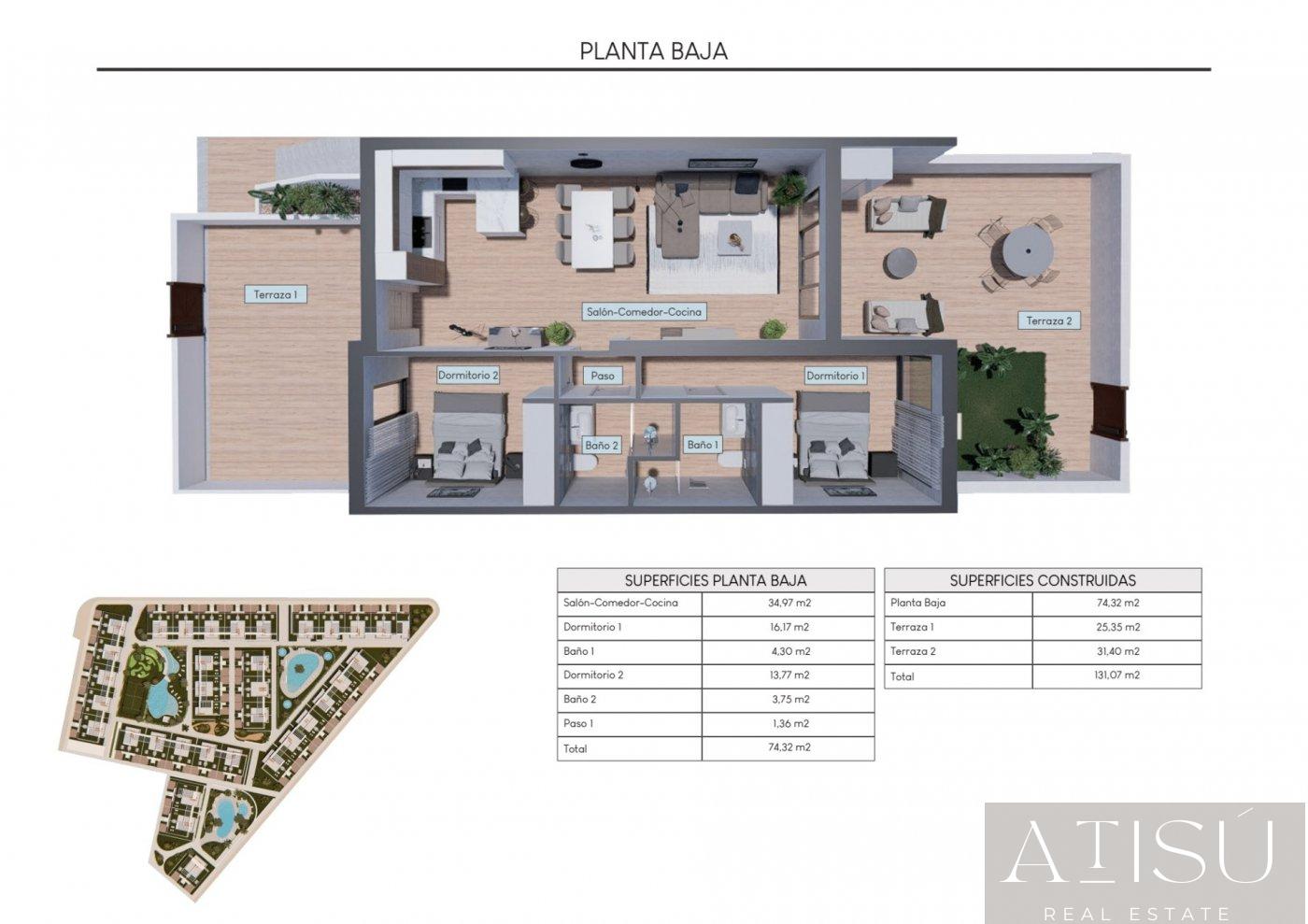 For sale of bungalow in Torrevieja