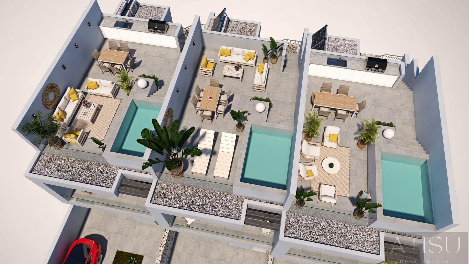 Vente de villa dans Pilar de la horadada