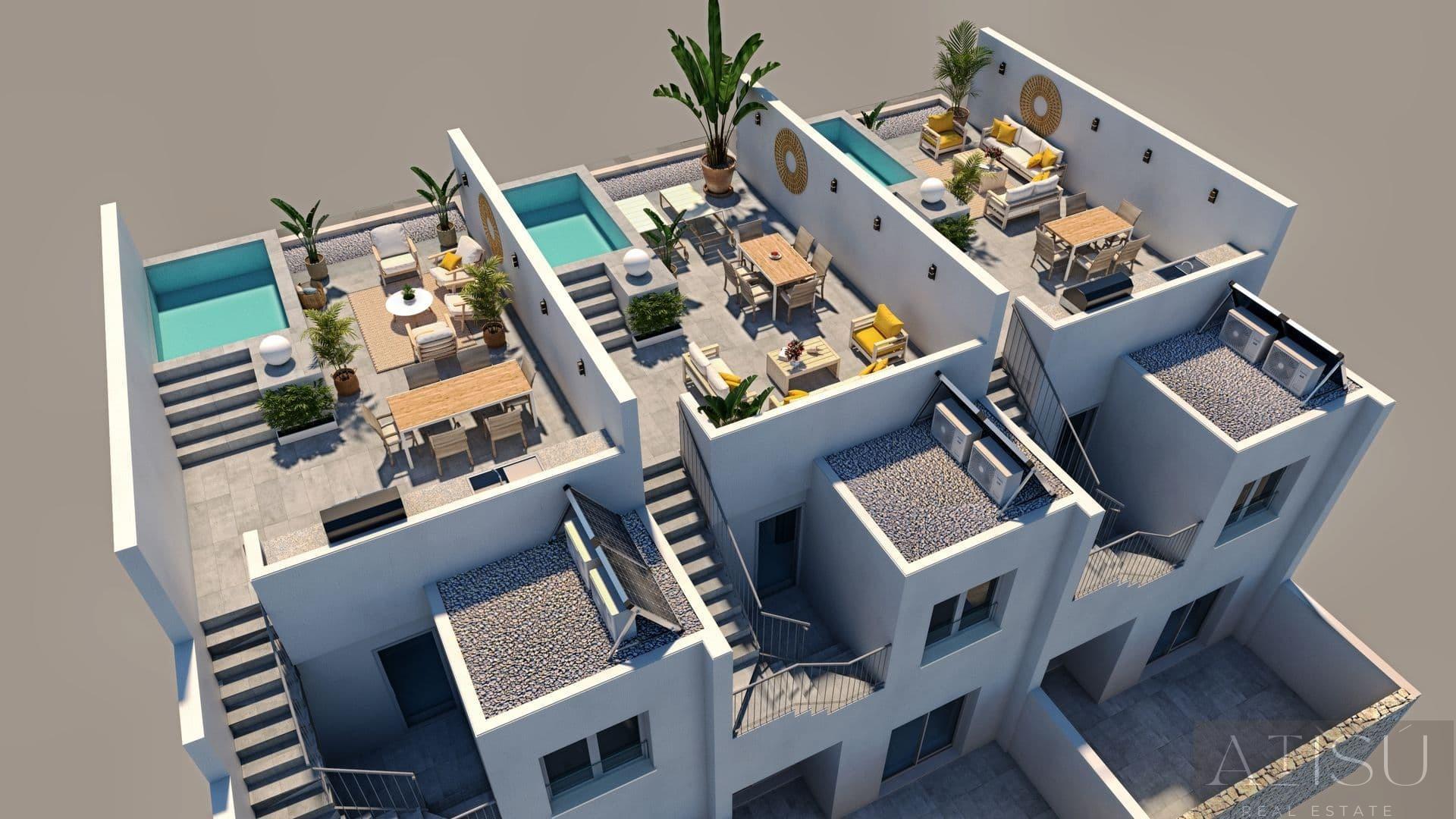 Vente de villa dans Pilar de la horadada