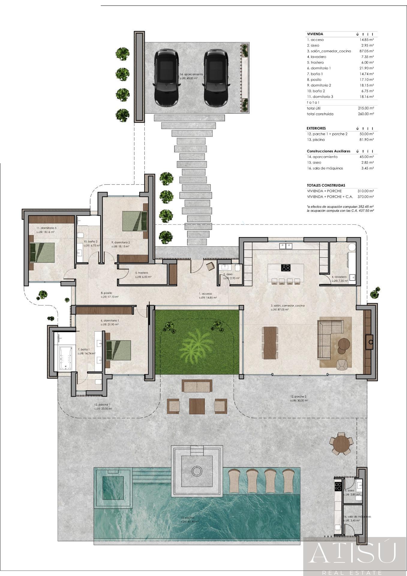 Venta de villa en Pinoso