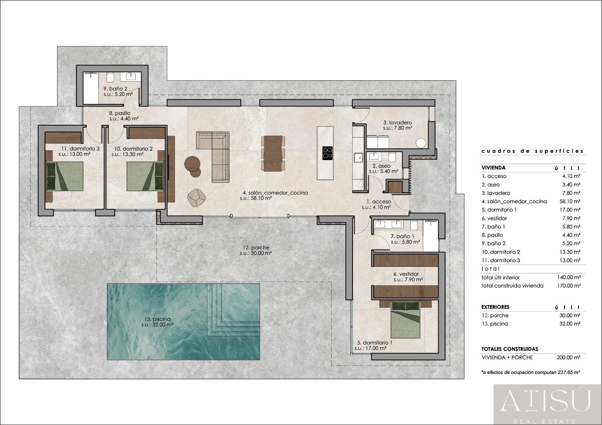 Venta de villa en Pinoso