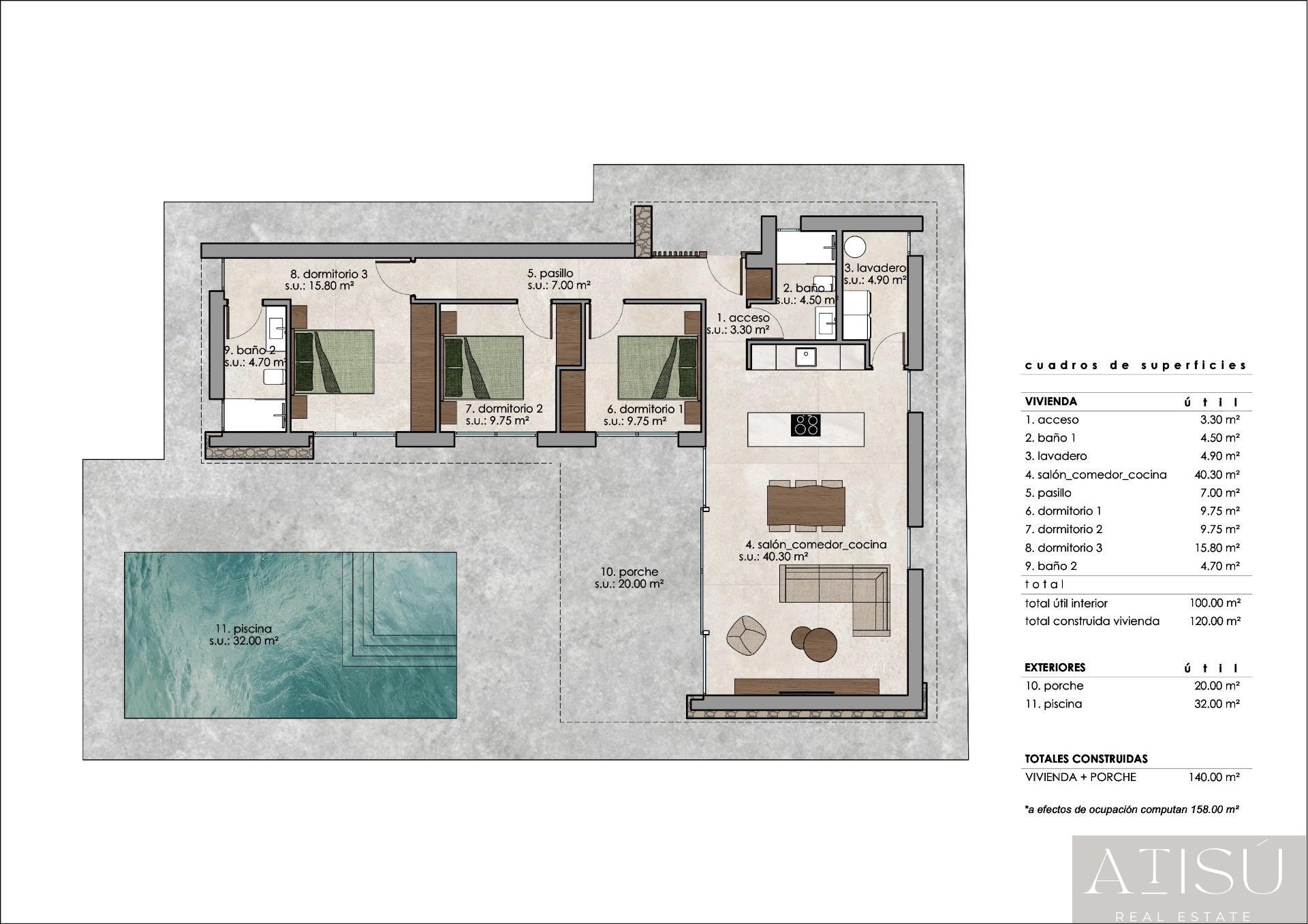 Venta de villa en Pinoso