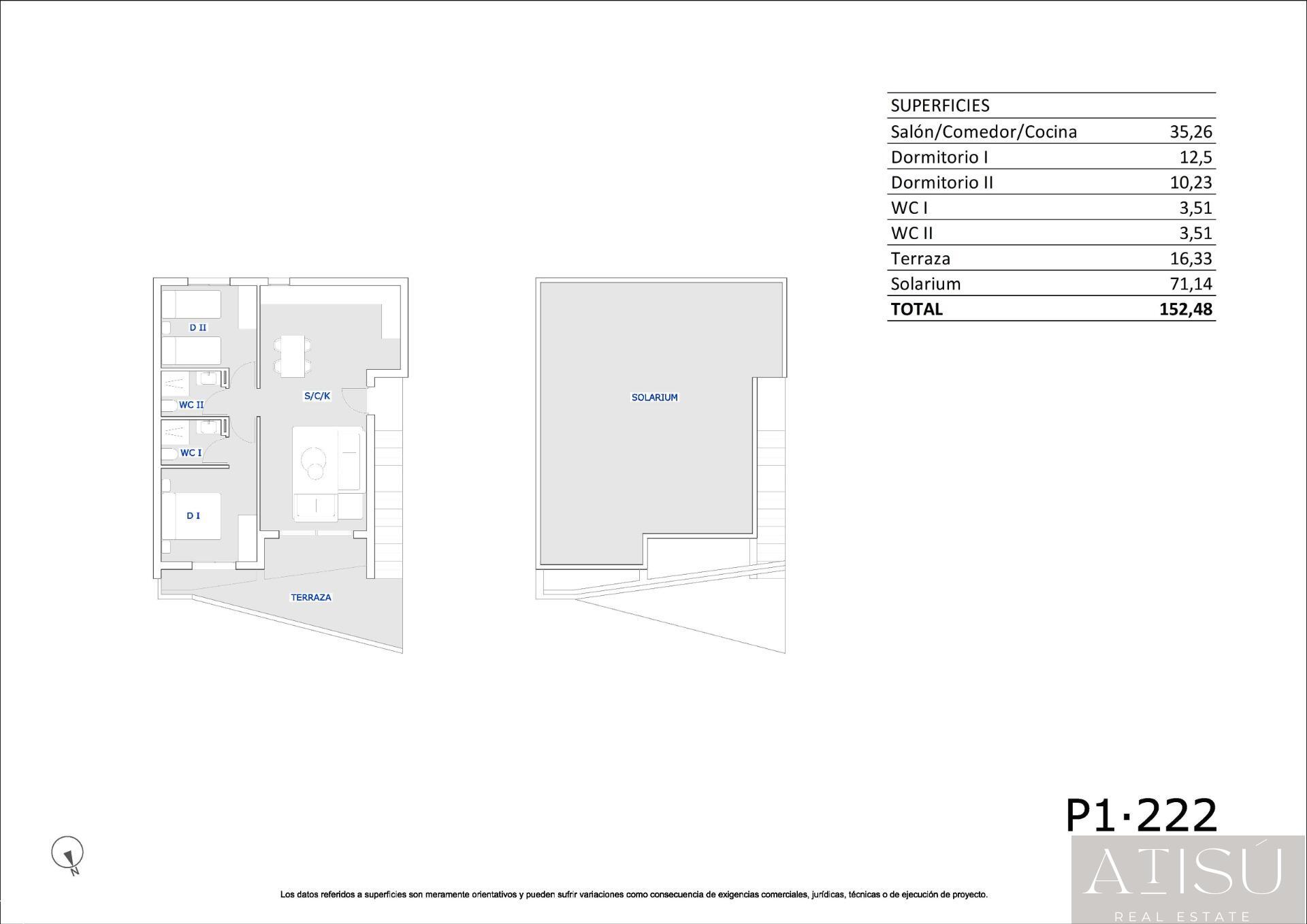 Venta de bungalow en San miguel de salinas