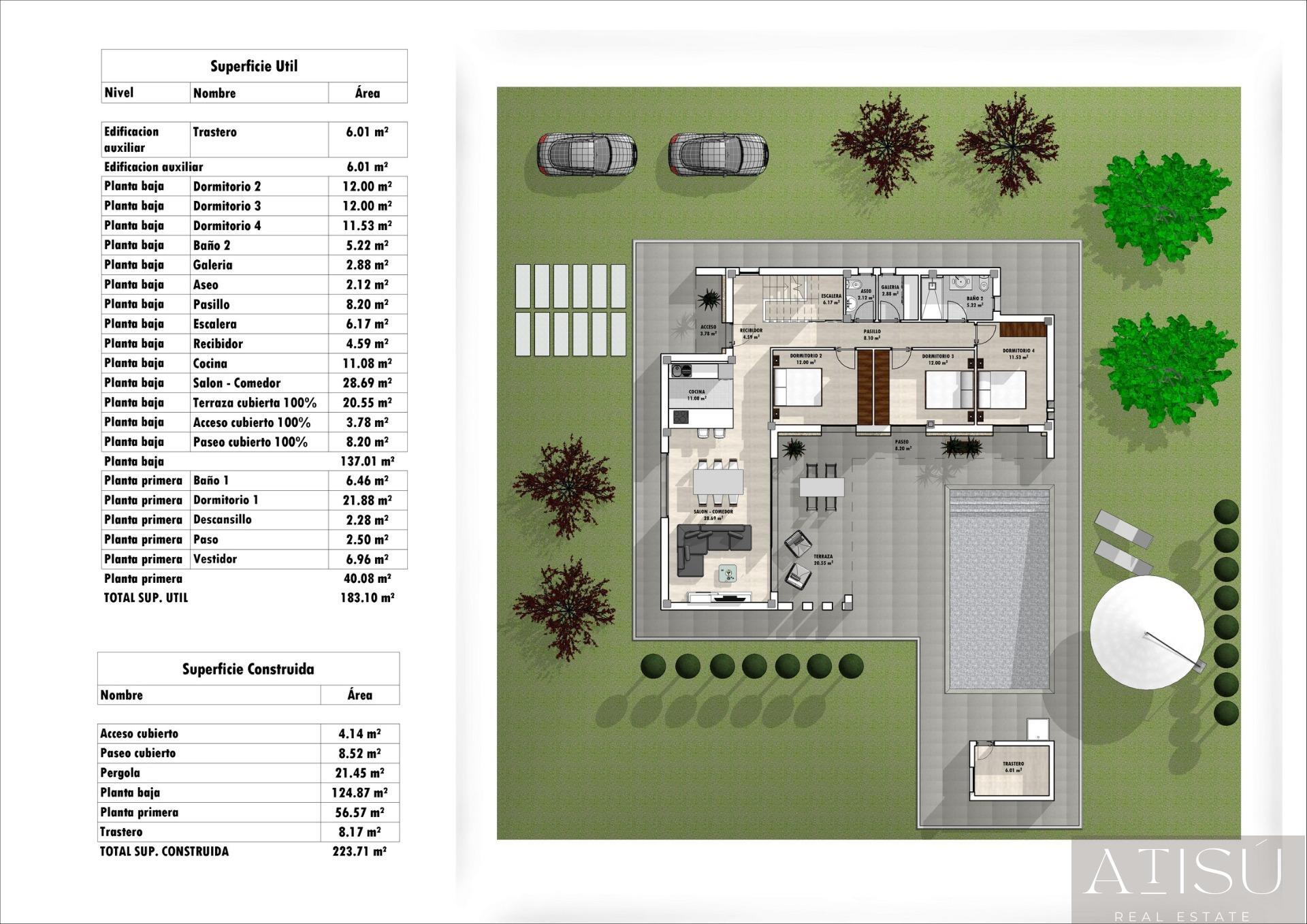 Venta de villa en Aspe