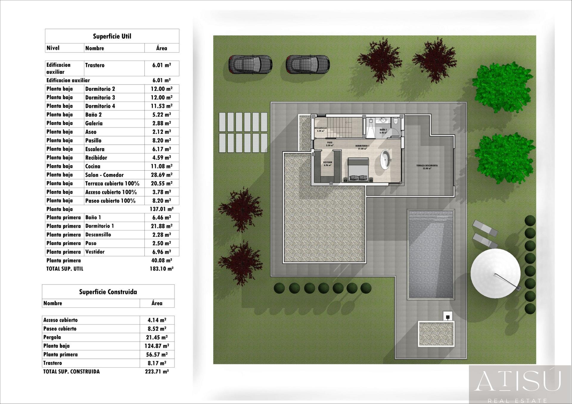 Venta de villa en Aspe