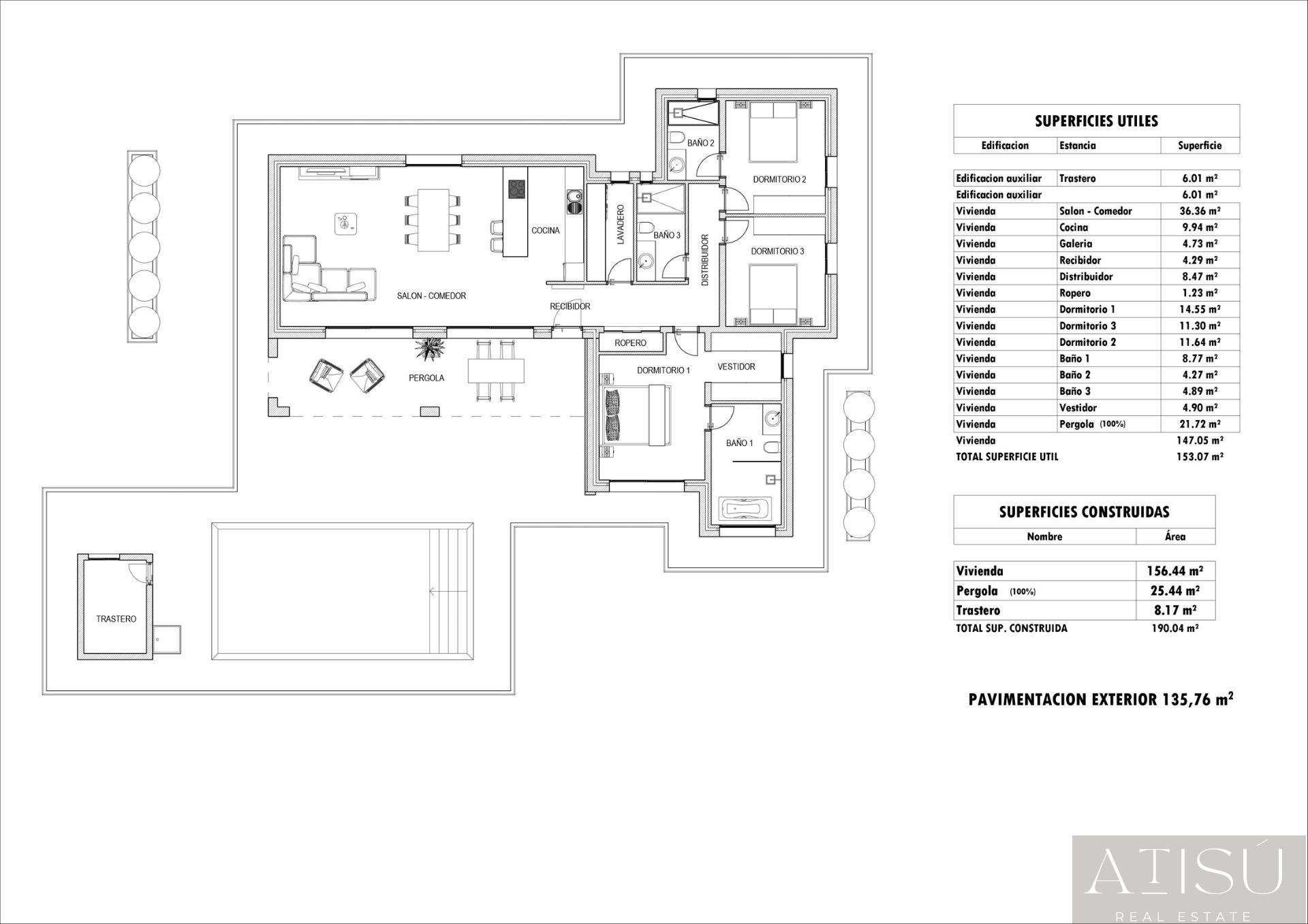 Venta de villa en Aspe