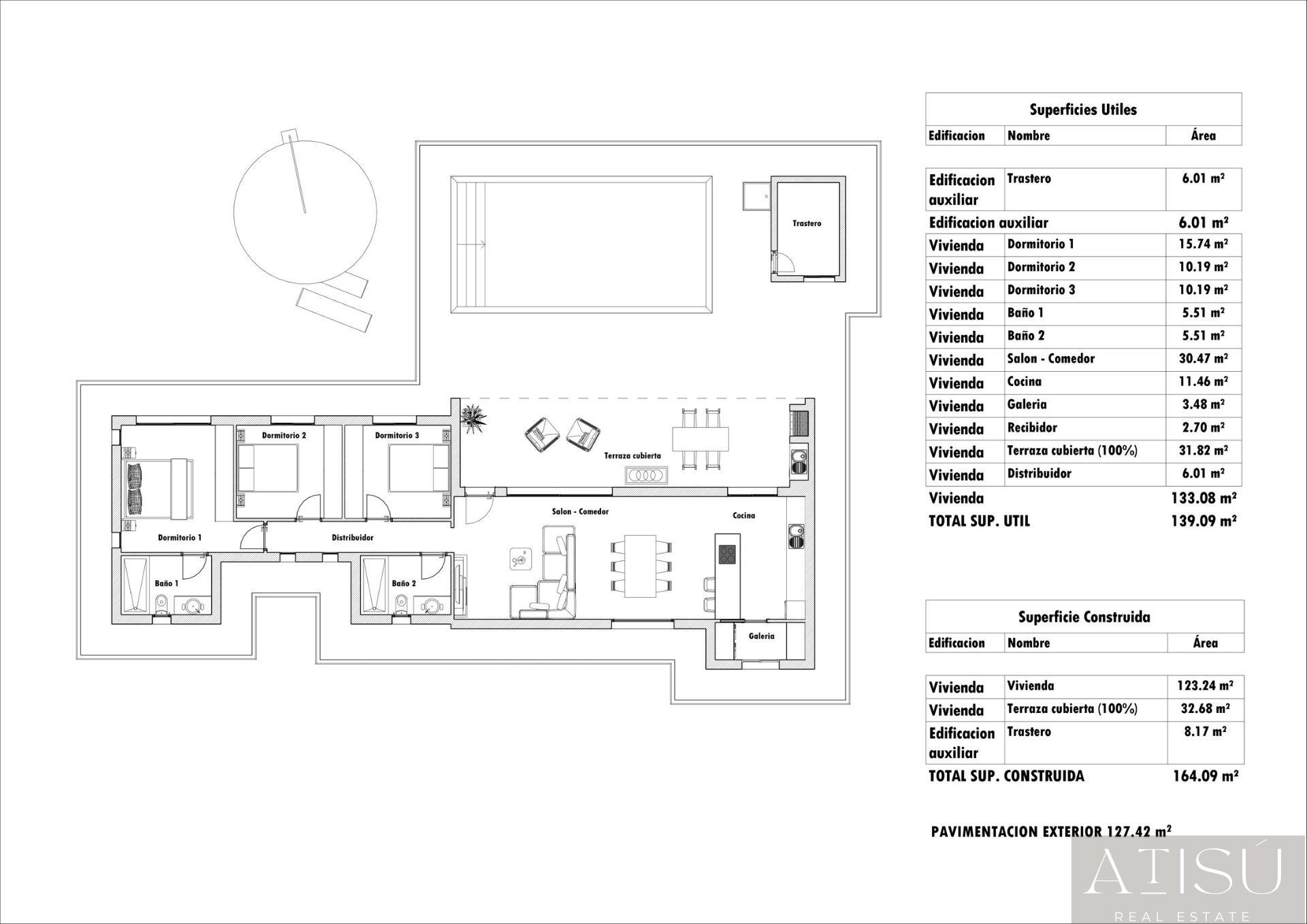 Venta de villa en Aspe