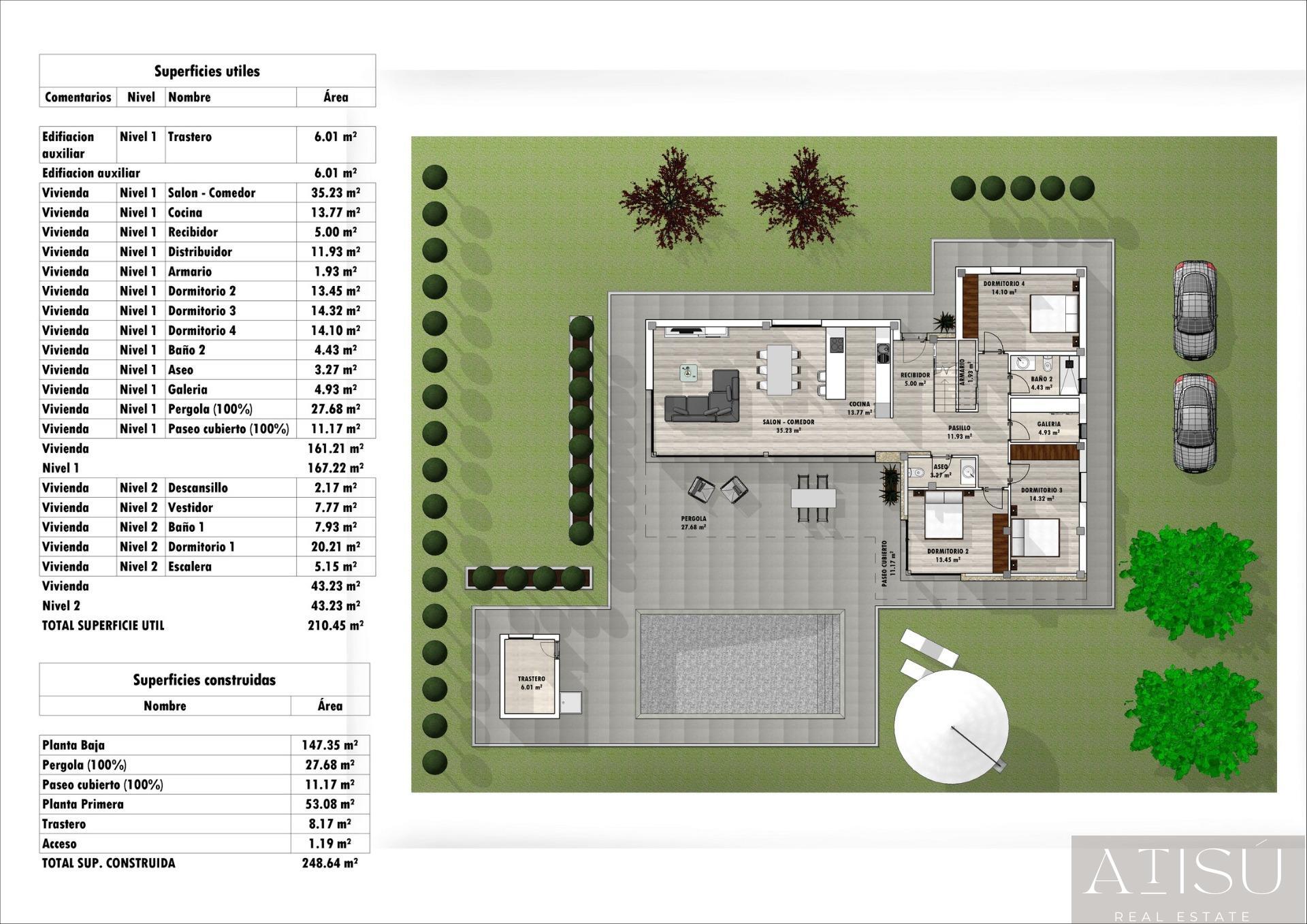 Venta de villa en Aspe