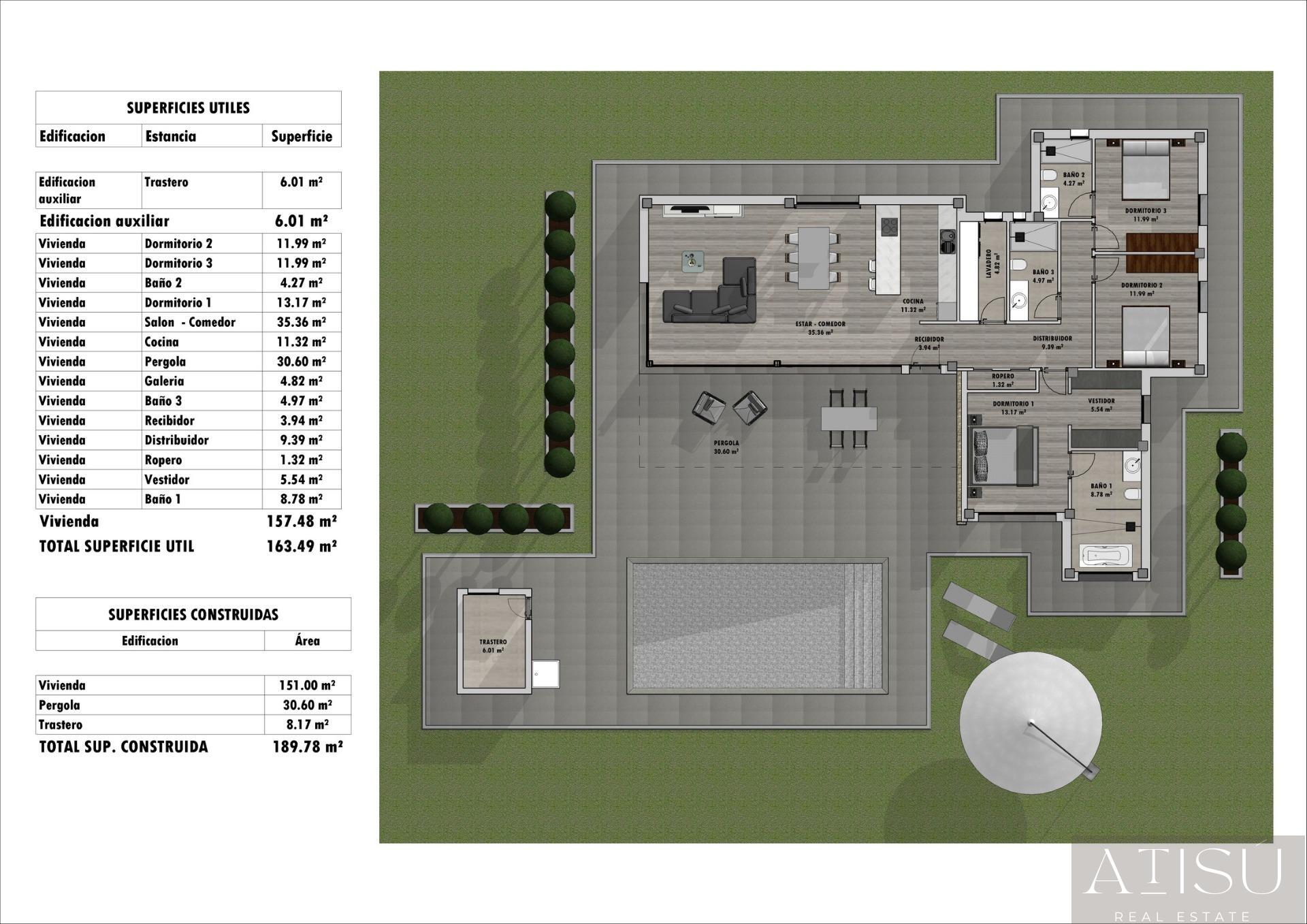 Venta de villa en Aspe