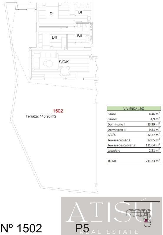 Venta de apartamento en San miguel de salinas