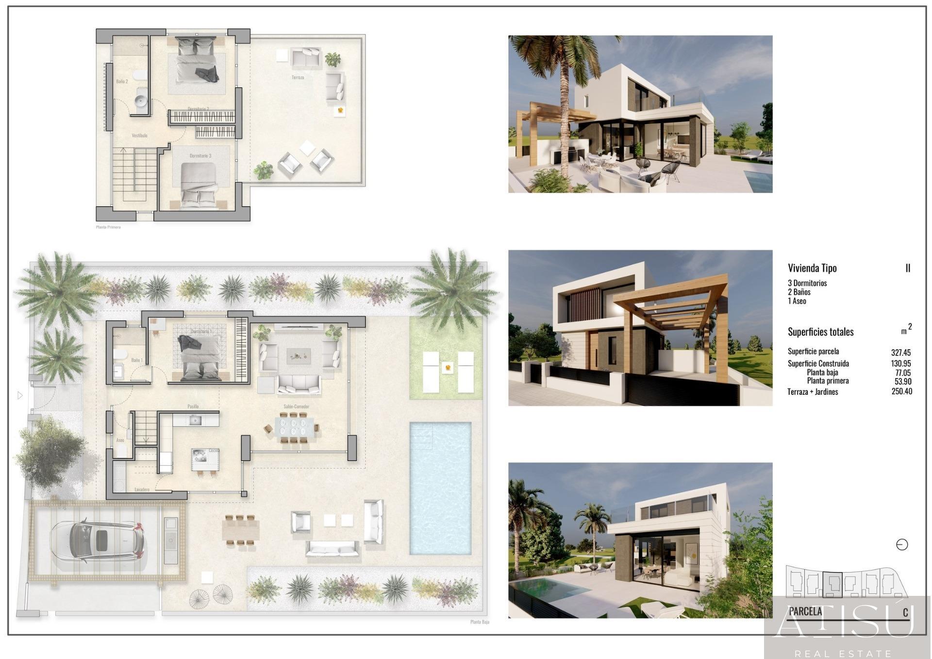 Venta de villa en Pilar de la horadada