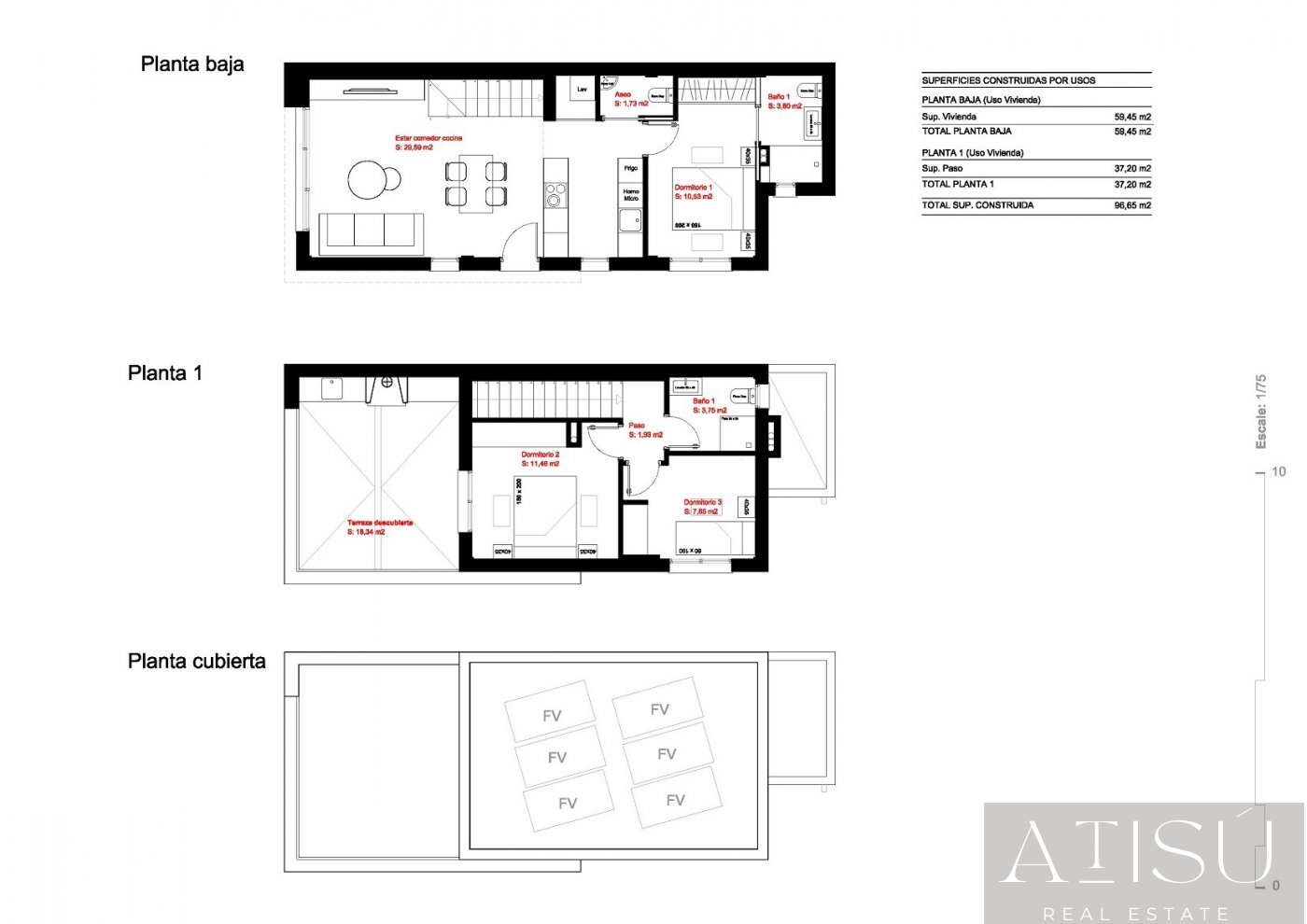 Venta de villa en Daya nueva
