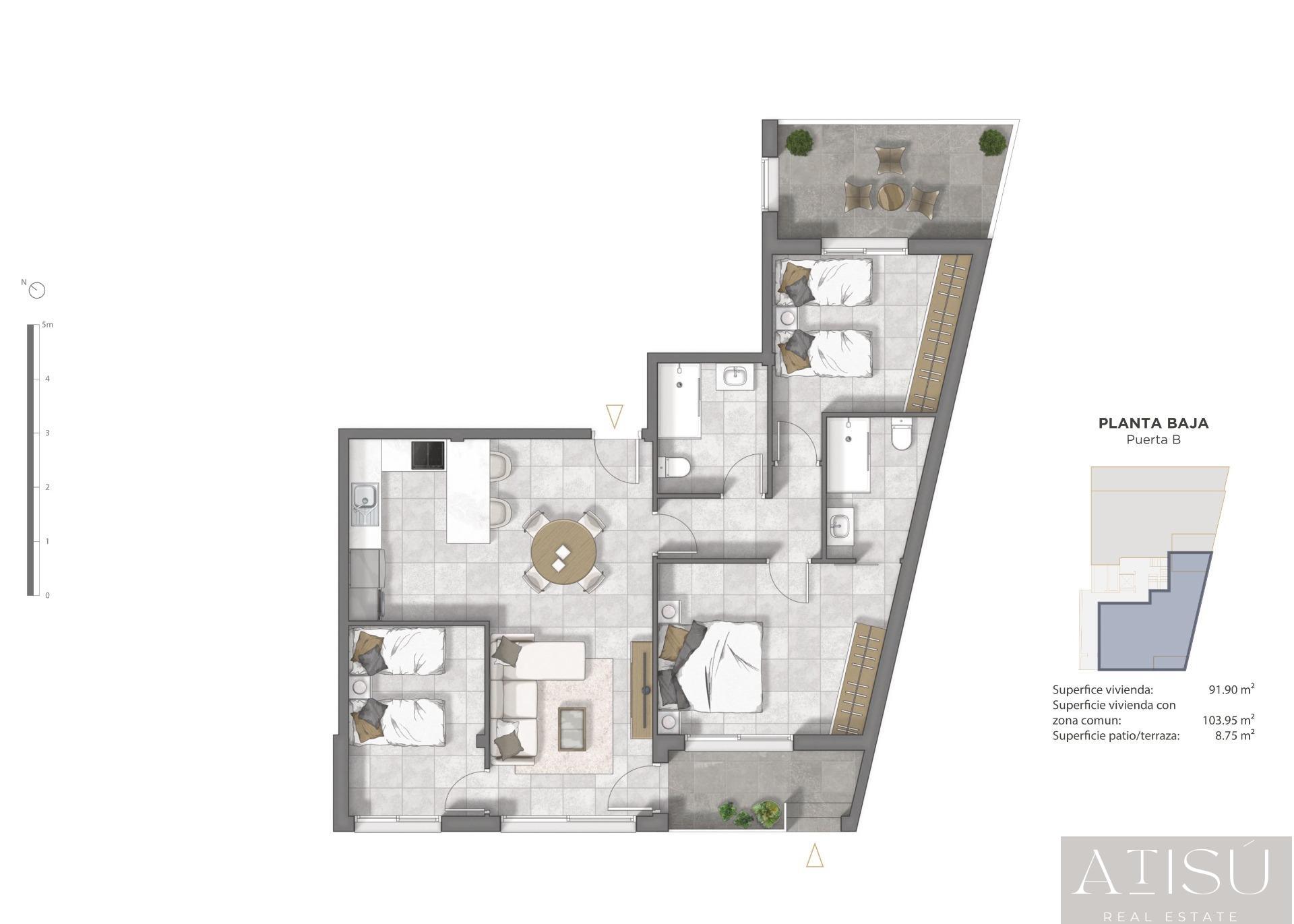 Venta de apartamento en Guardamar del segura