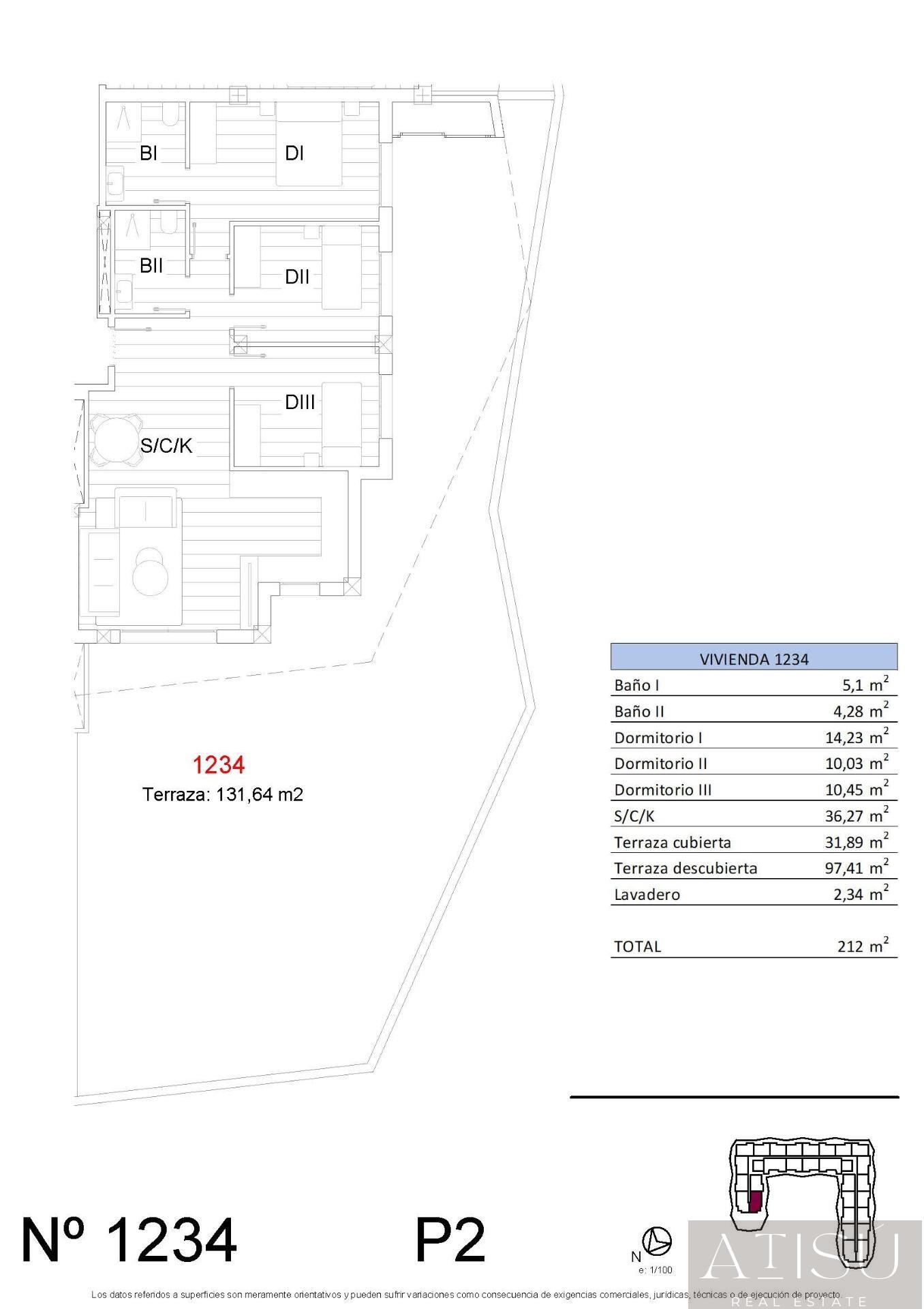 Venta de apartamento en San miguel de salinas