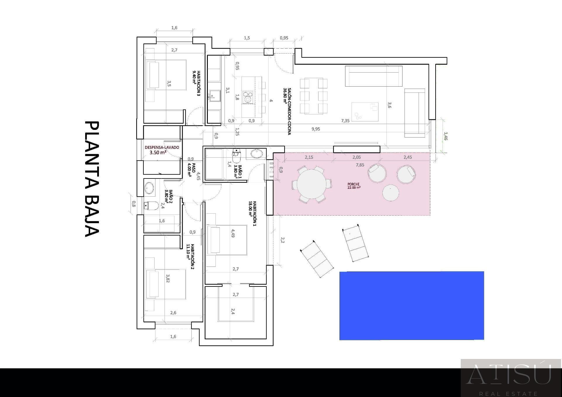 Venta de villa en Monforte del cid