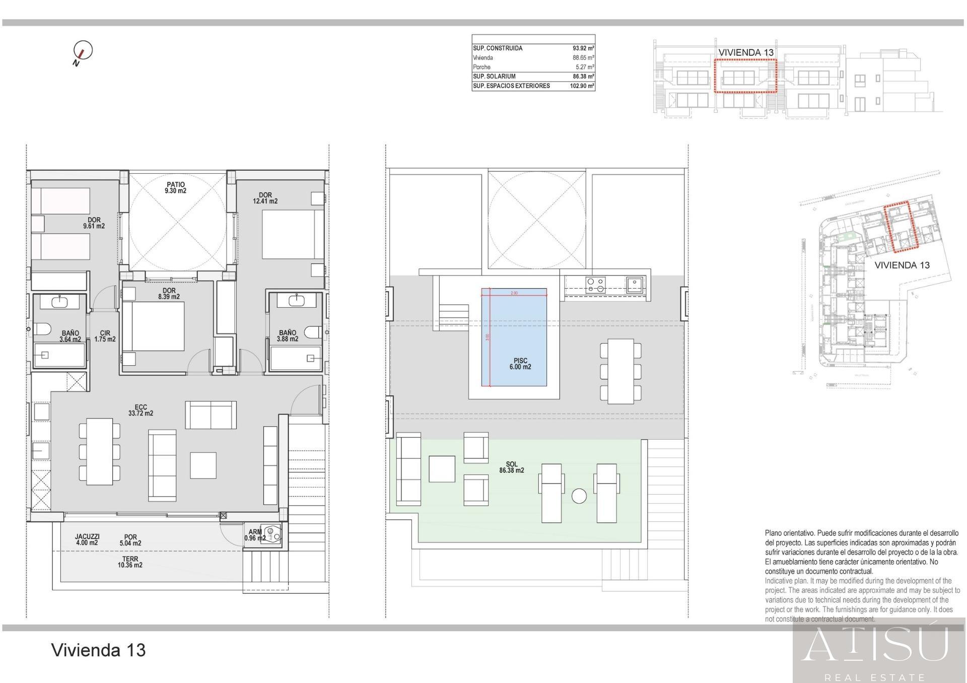 Venta de bungalow en Pilar de la horadada