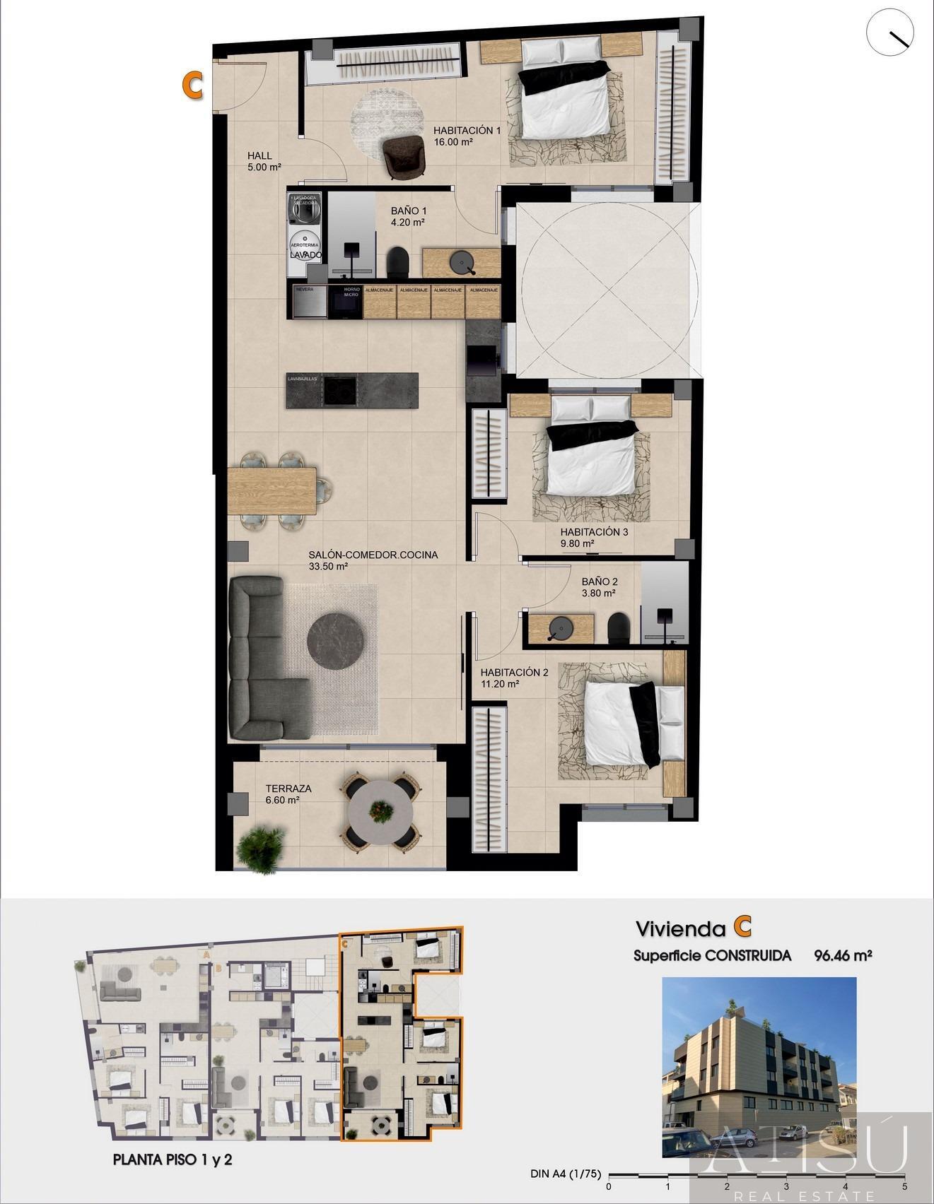 Venta de apartamento en Catral