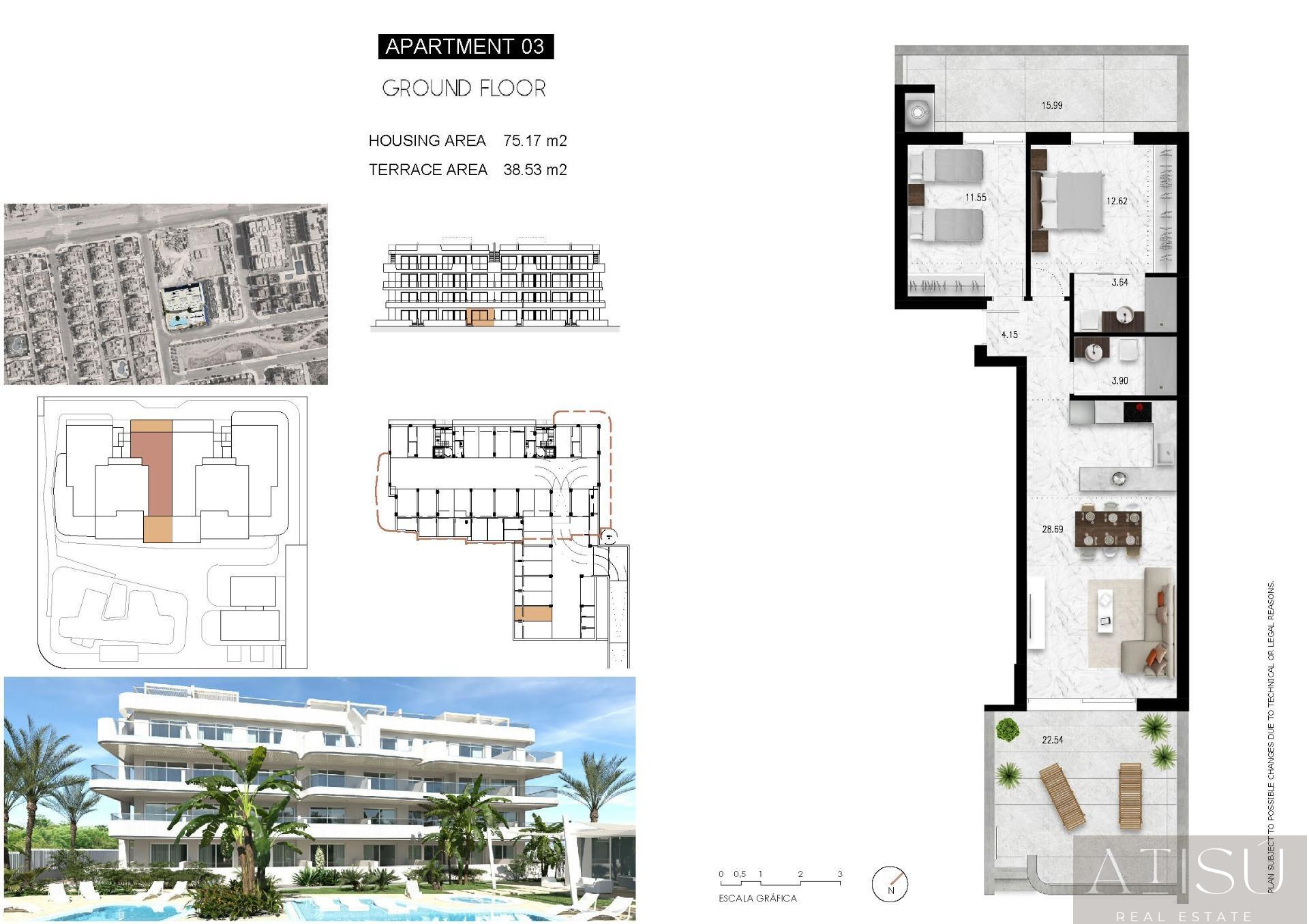 Venta de apartamento en Orihuela costa