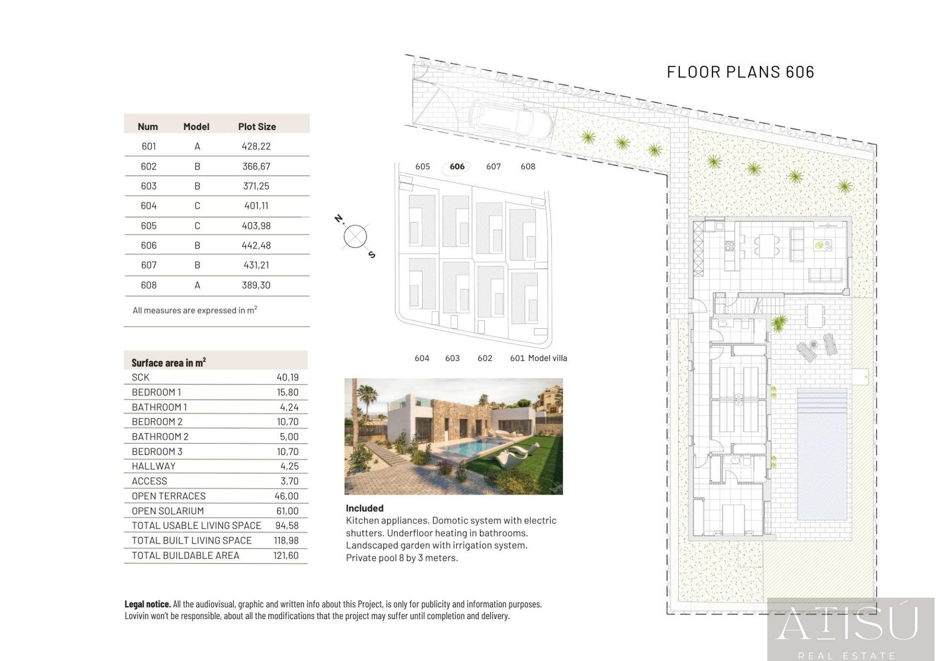 Venta de villa en Algorfa