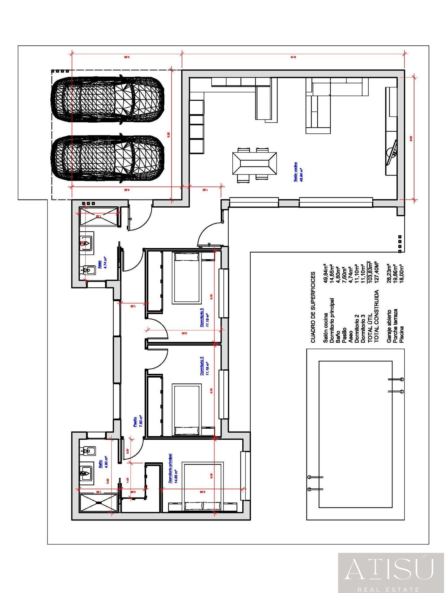 Venta de villa en Pinoso