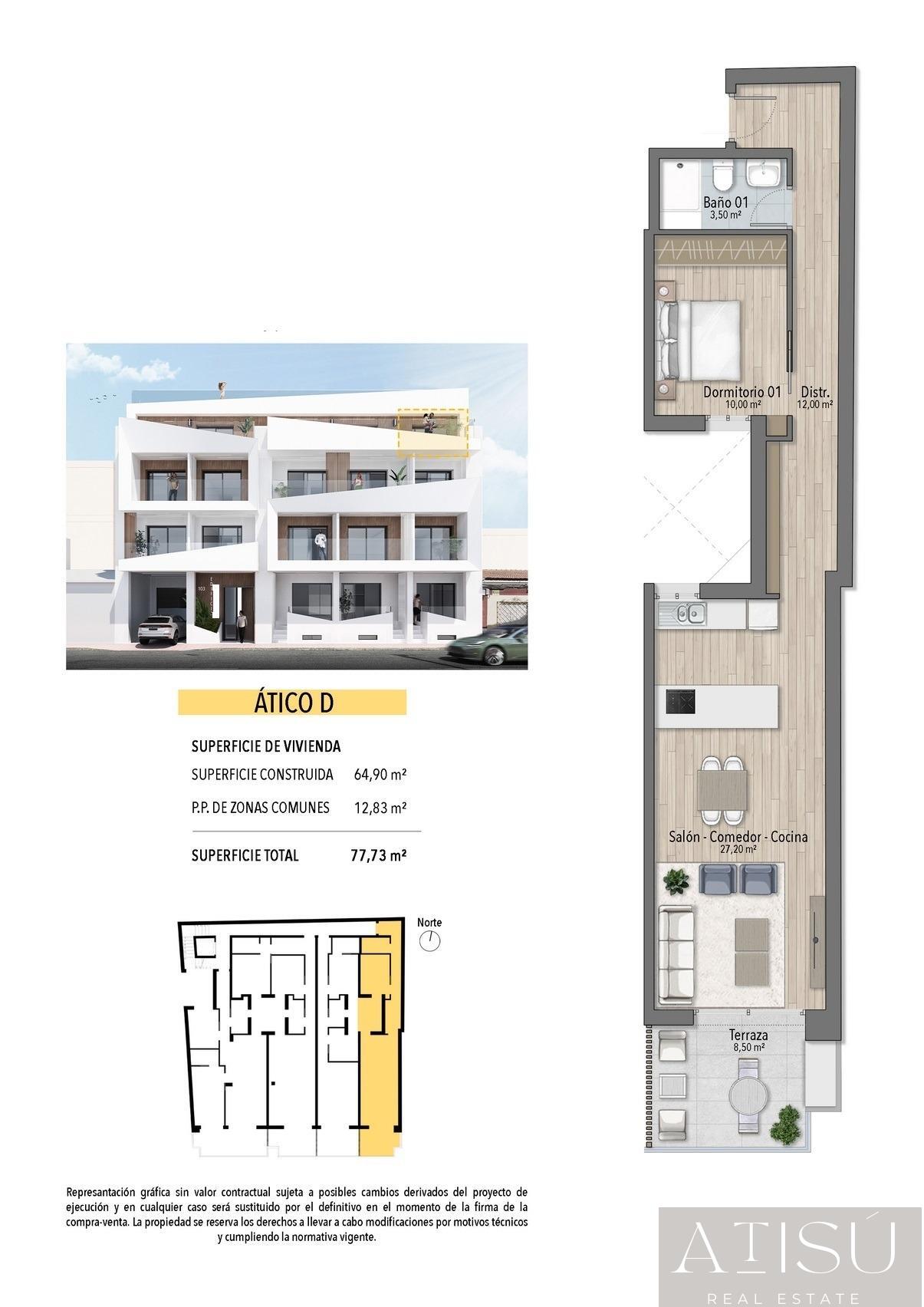 Venta de Ático en Torrevieja