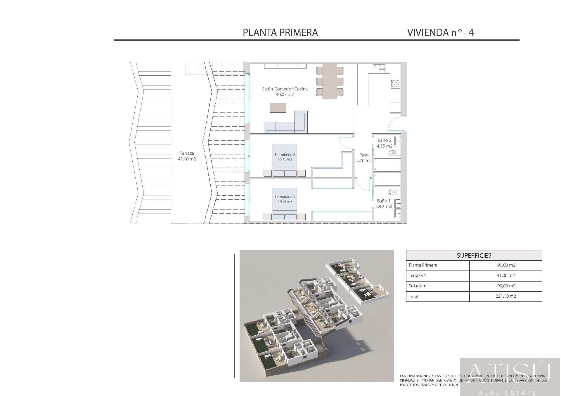 Venta de bungalow en Finestrat