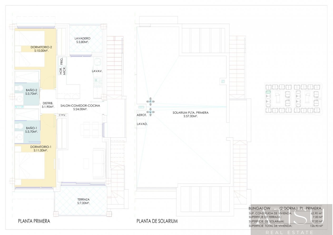 Venta de bungalow en Torrevieja