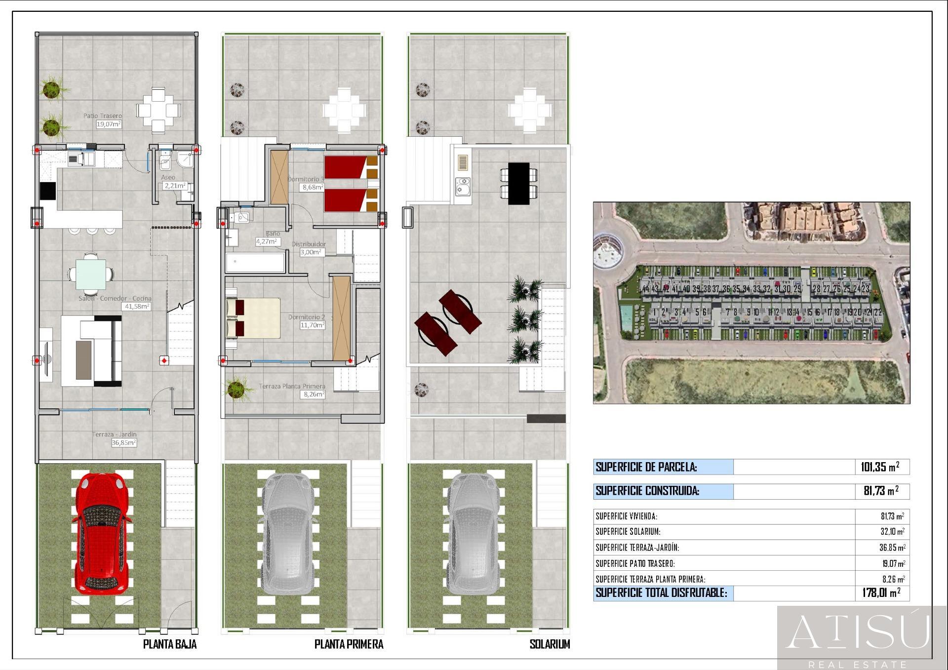 Venta de villa en Cox