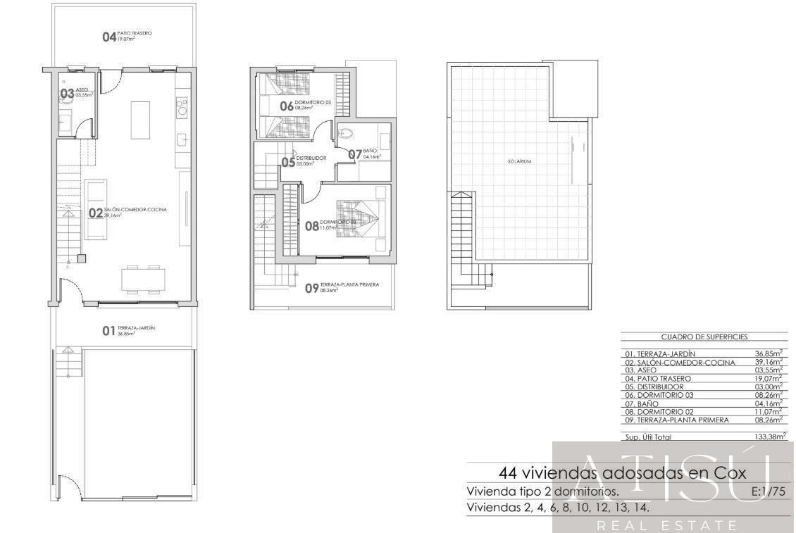Venta de villa en Cox