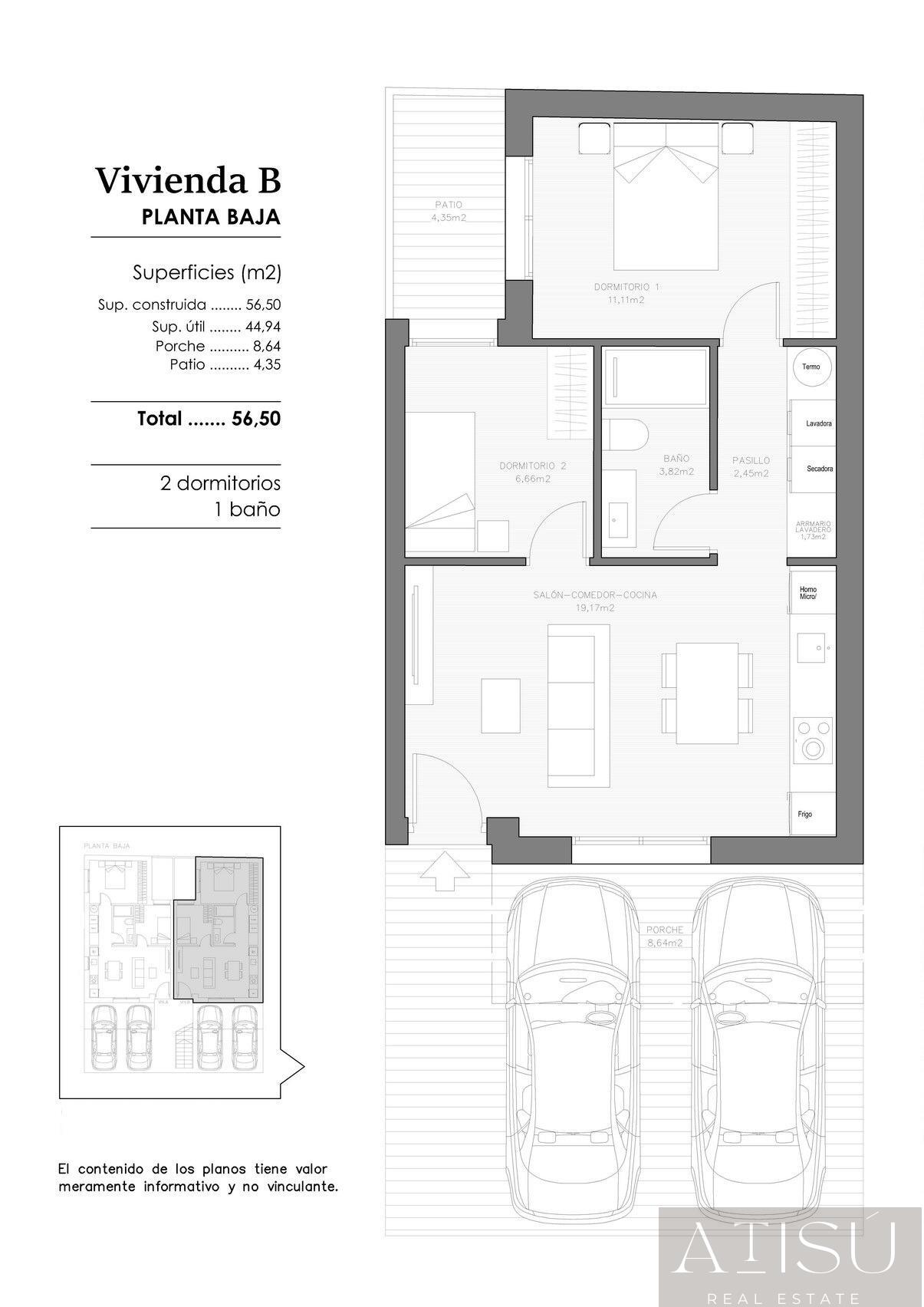 Venta de apartamento en Benejúzar