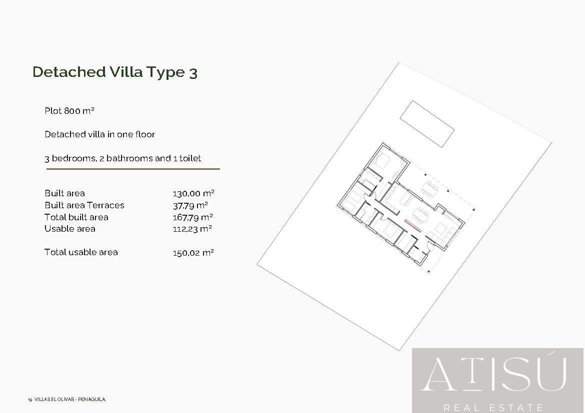 Venta de villa en Penaguila