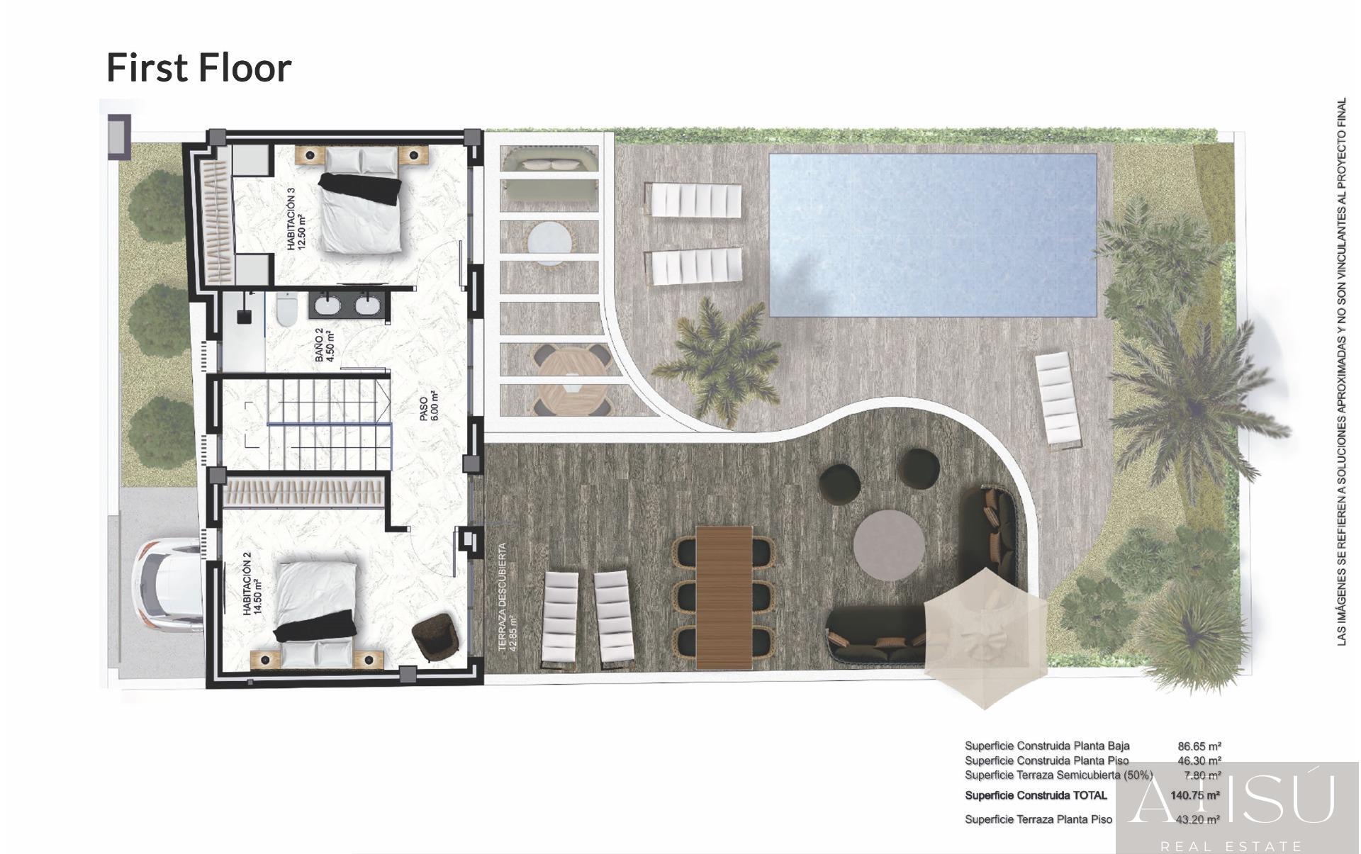 Venta de villa en Almoradi