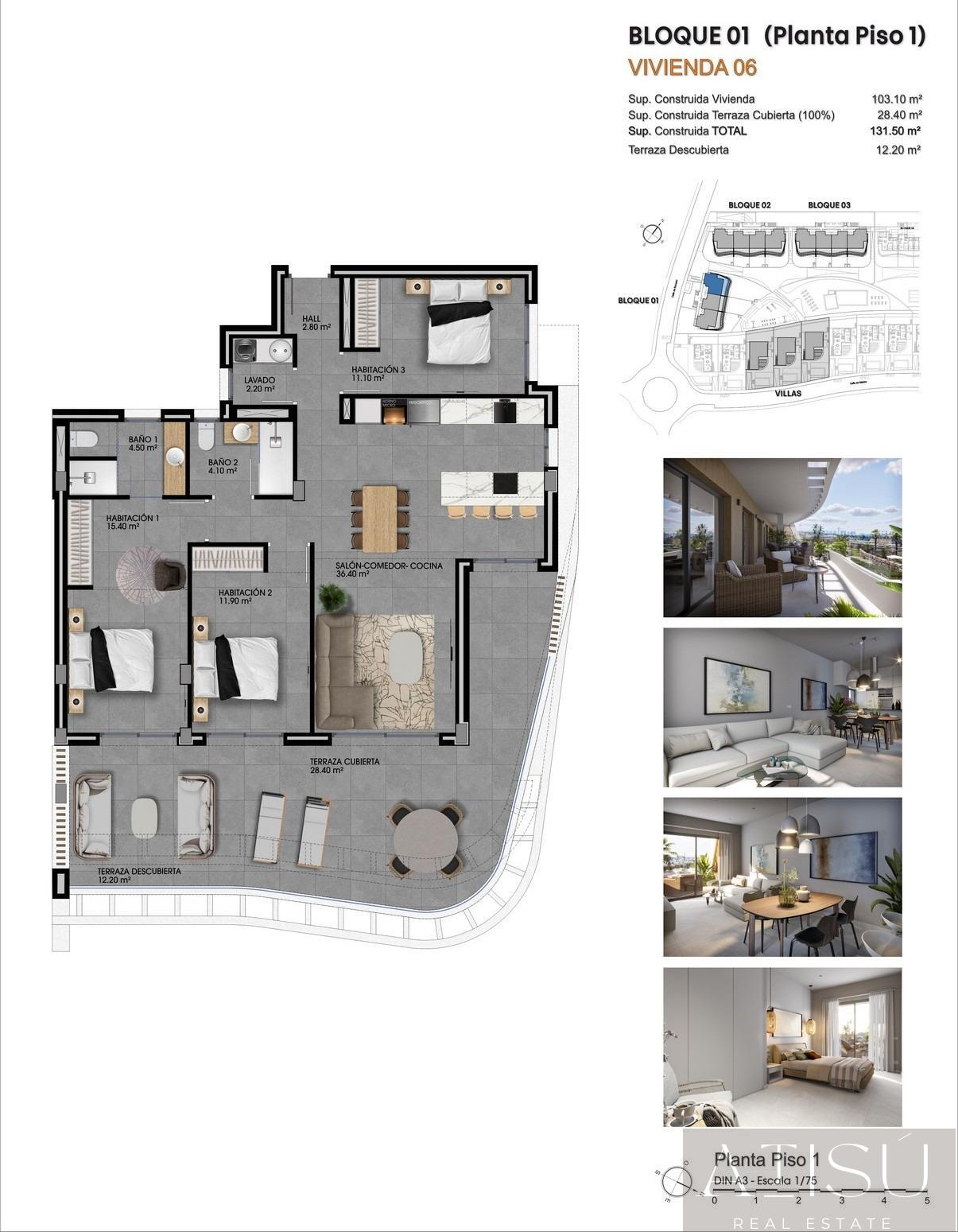 Venta de apartamento en Finestrat