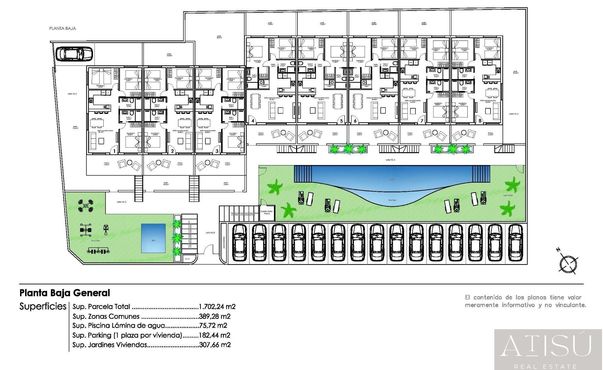 Venta de bungalow en Pilar de la horadada
