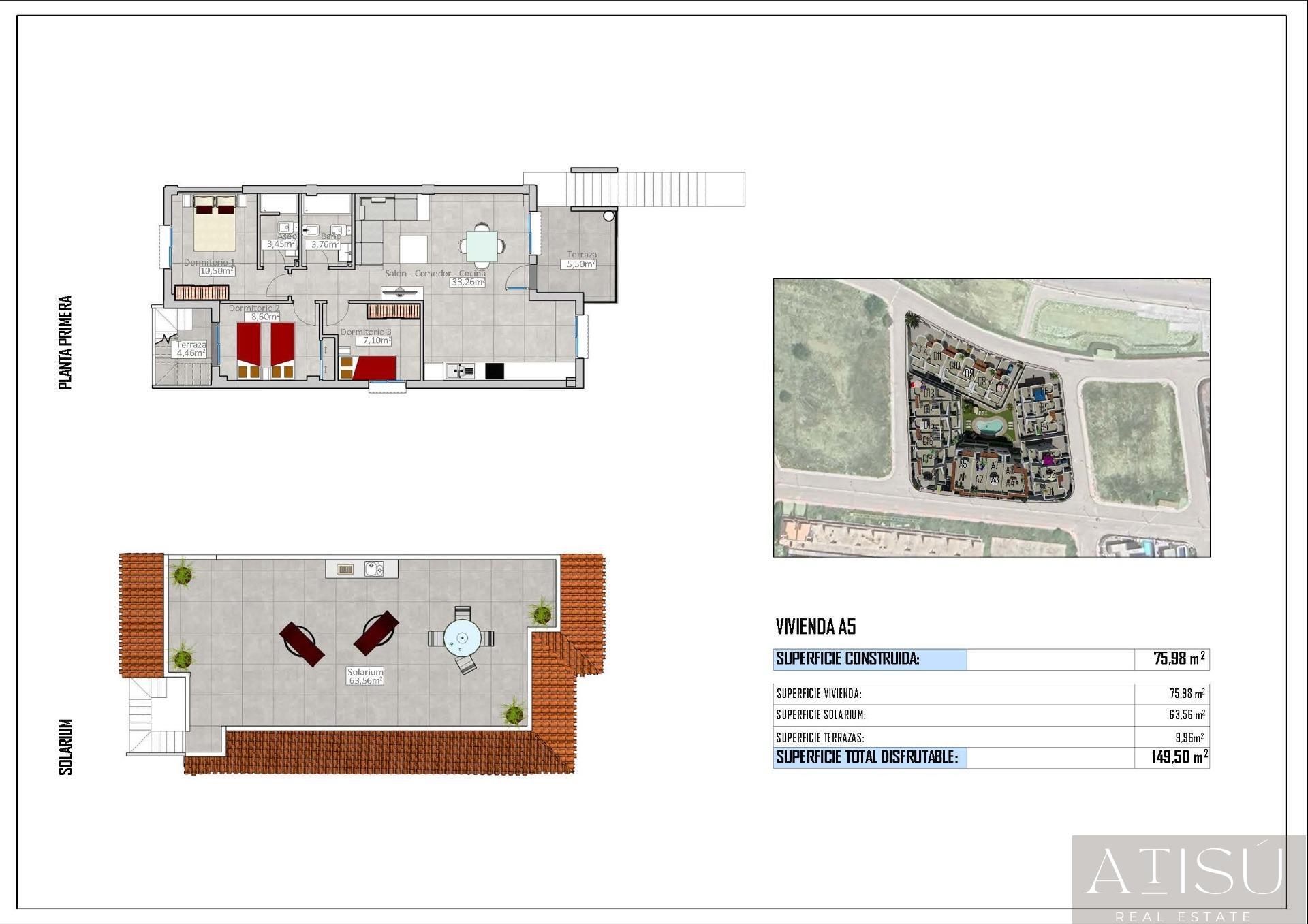 Venta de bungalow en Cox