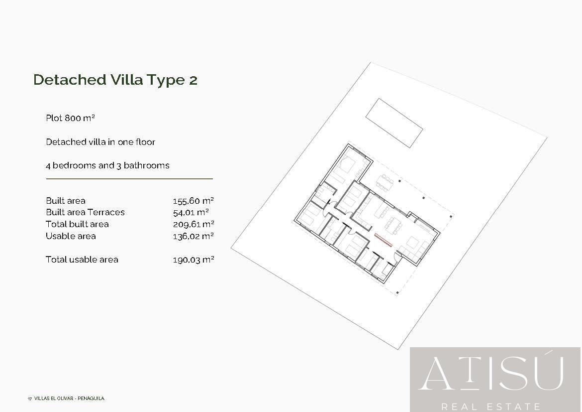 Venta de villa en Penaguila