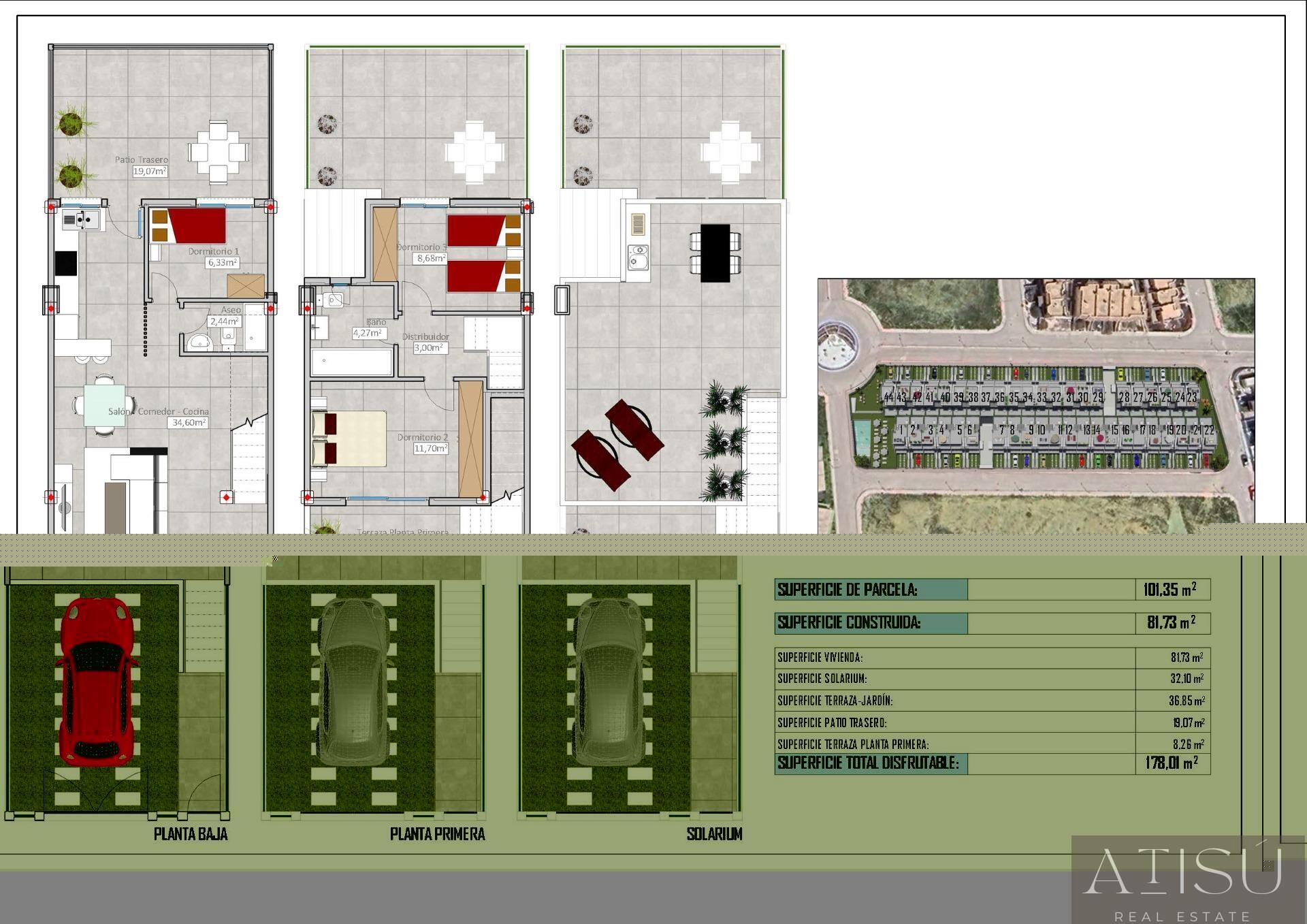 Venta de villa en Cox