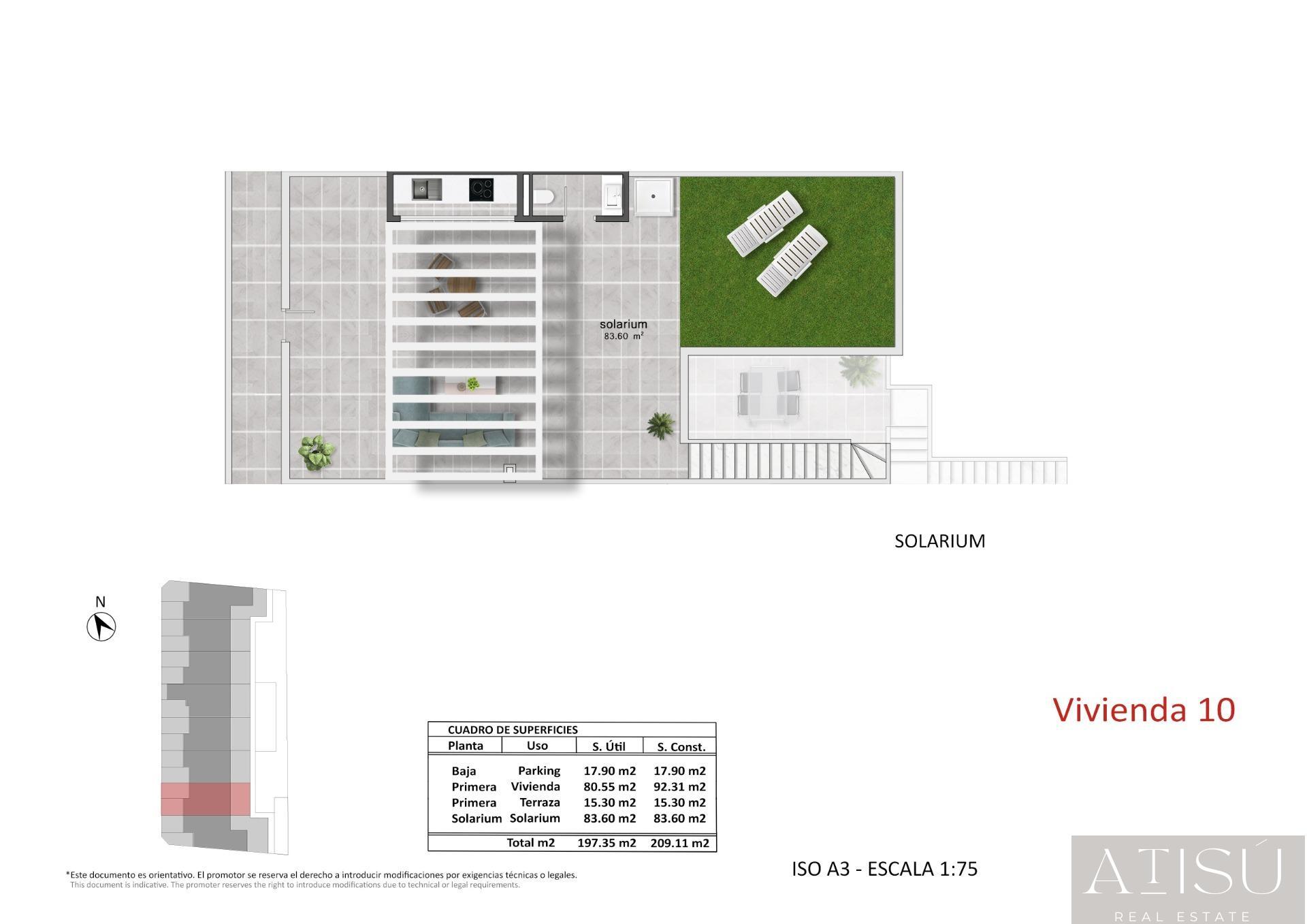 Venta de bungalow en Pilar de la horadada