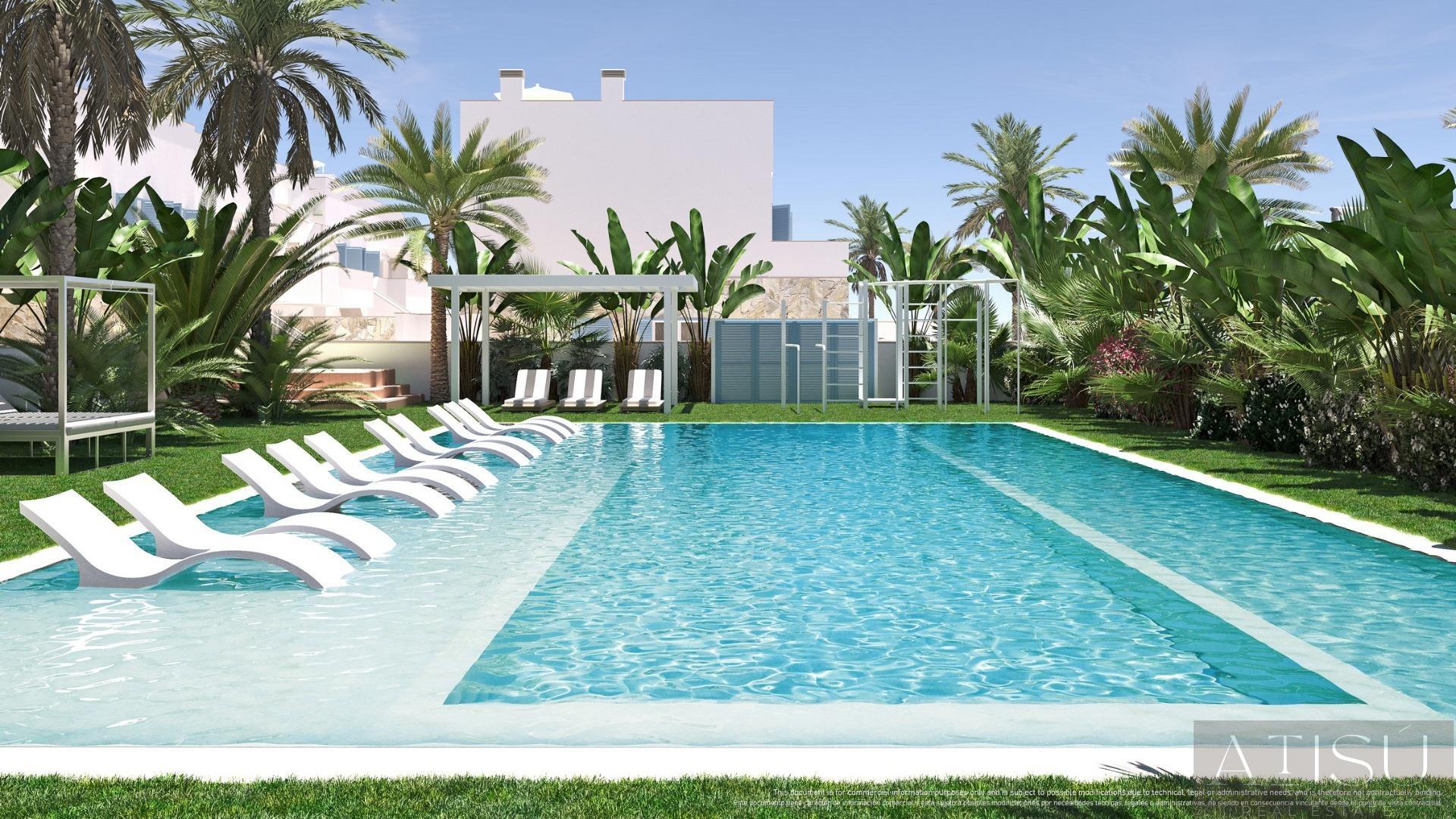 Venta de bungalow en Pilar de la horadada