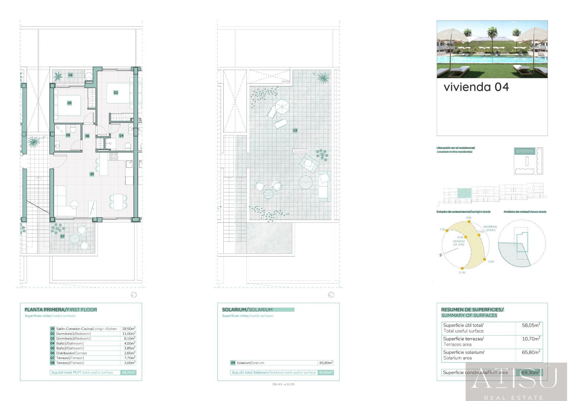 Venta de bungalow en Torrevieja