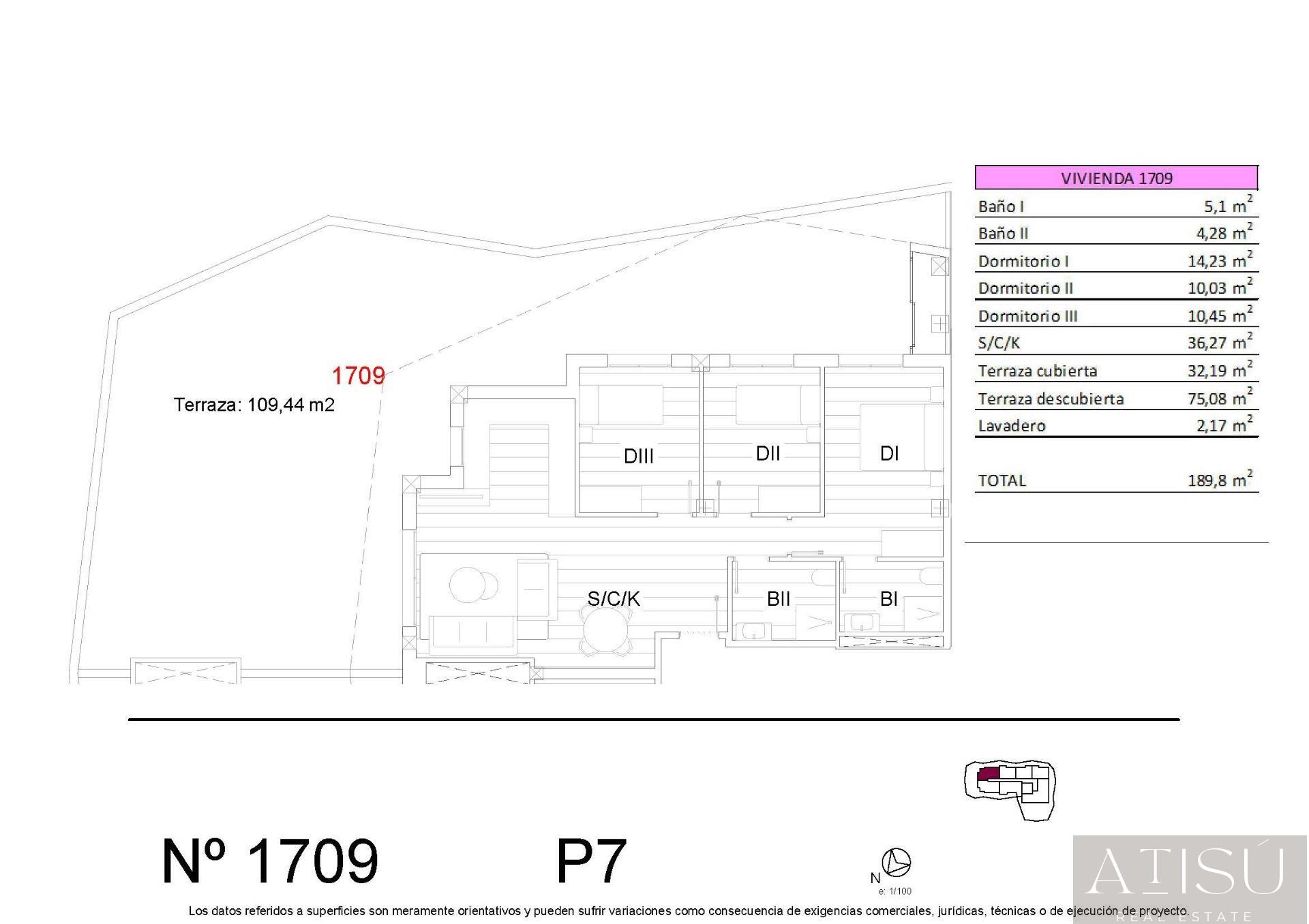 Venta de Ático en San miguel de salinas