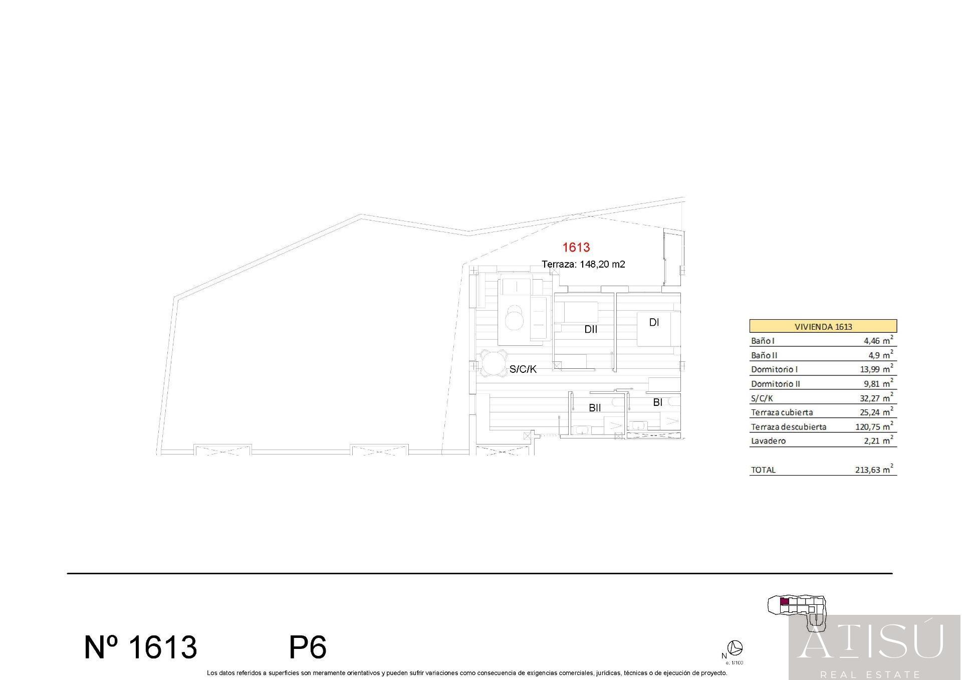 Venta de Ático en San miguel de salinas