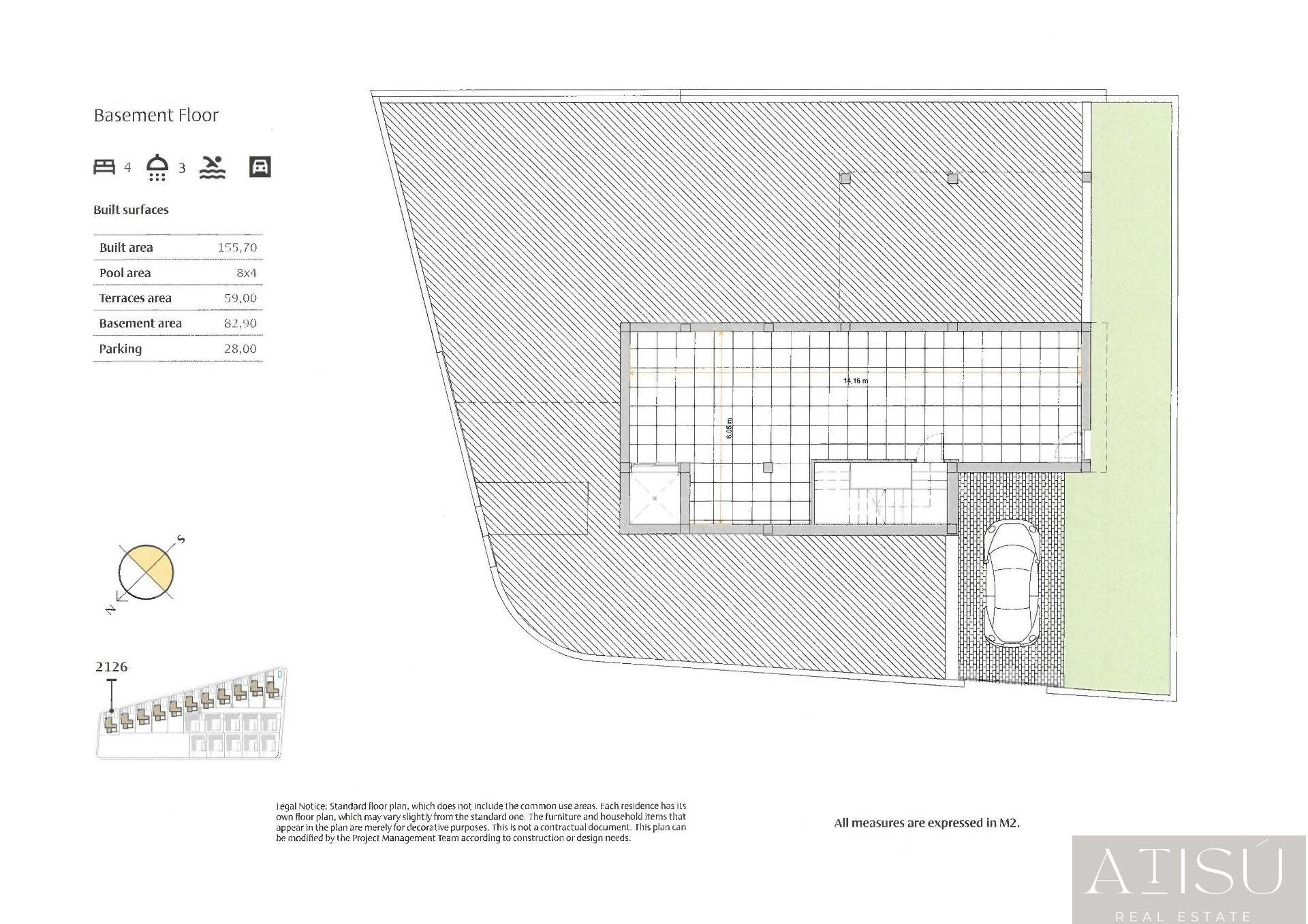 Venta de villa en Algorfa