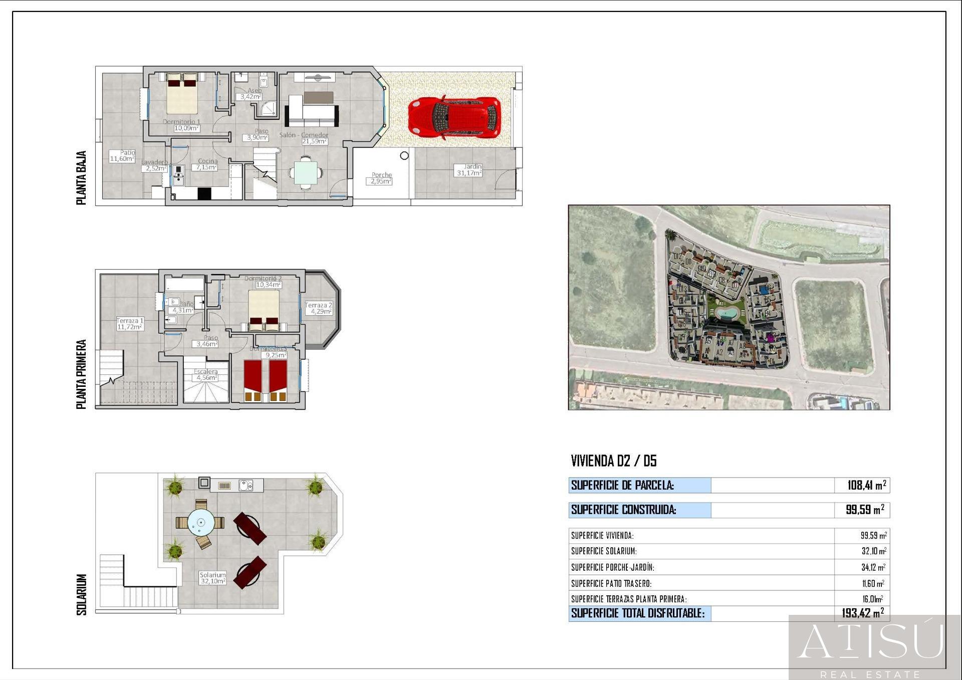 Venta de villa en Cox