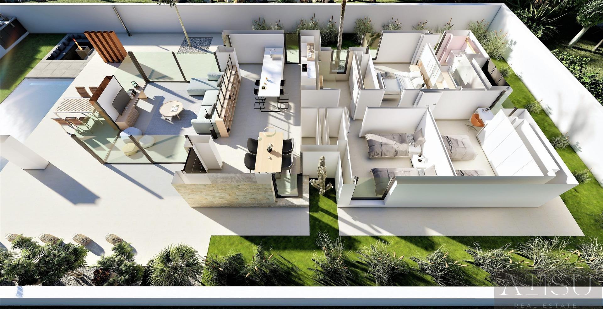 Venta de villa en San fulgencio