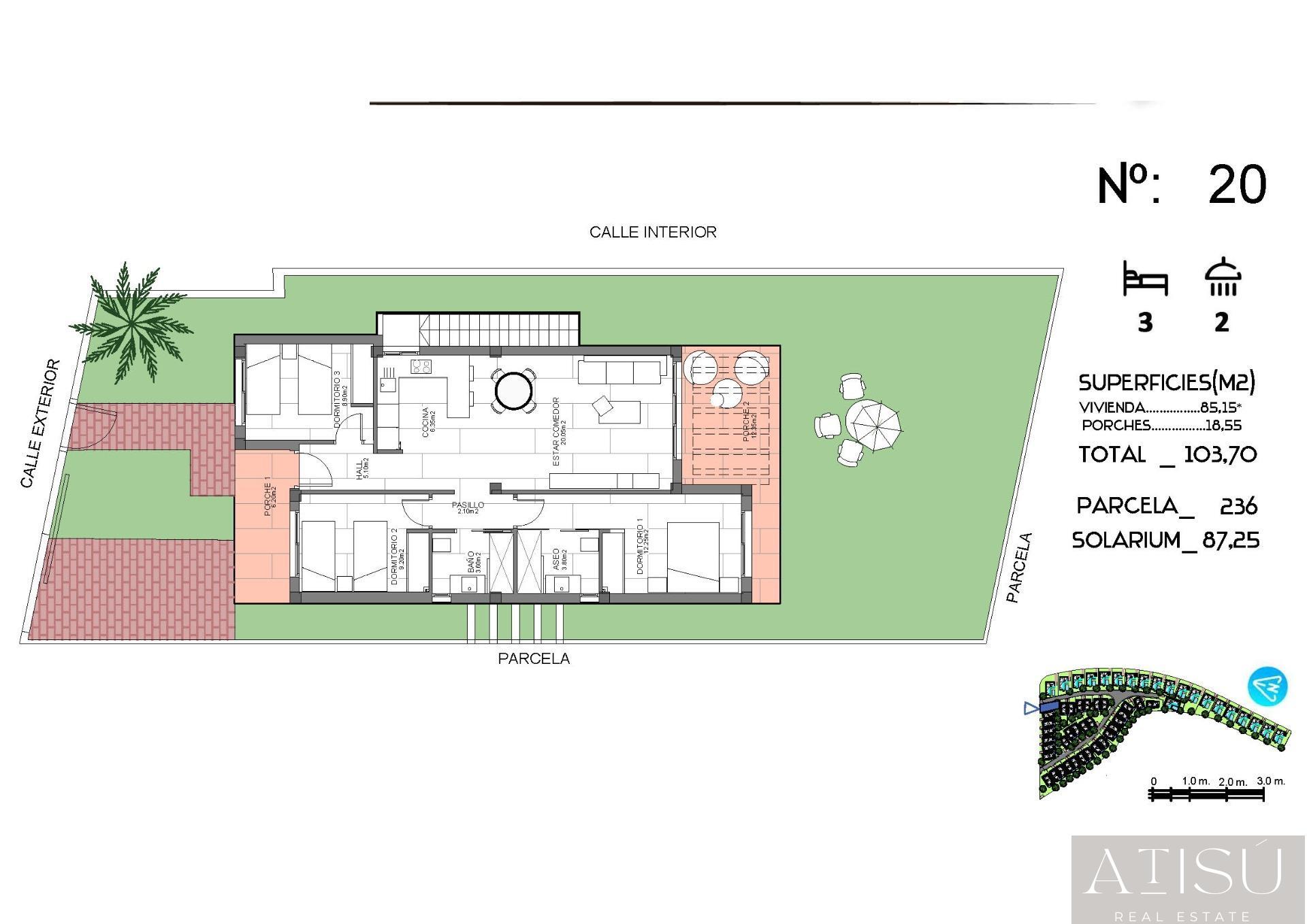 Venta de villa en Algorfa