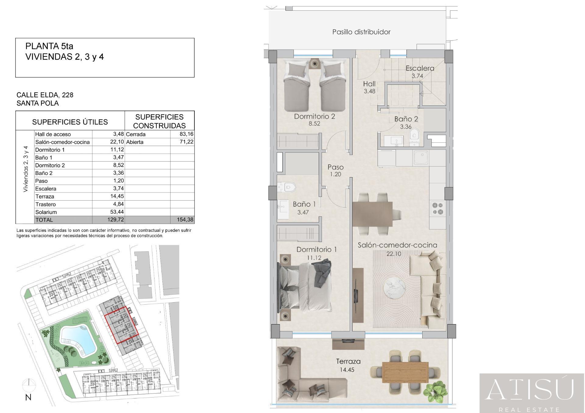 Venta de Ático en Santa pola