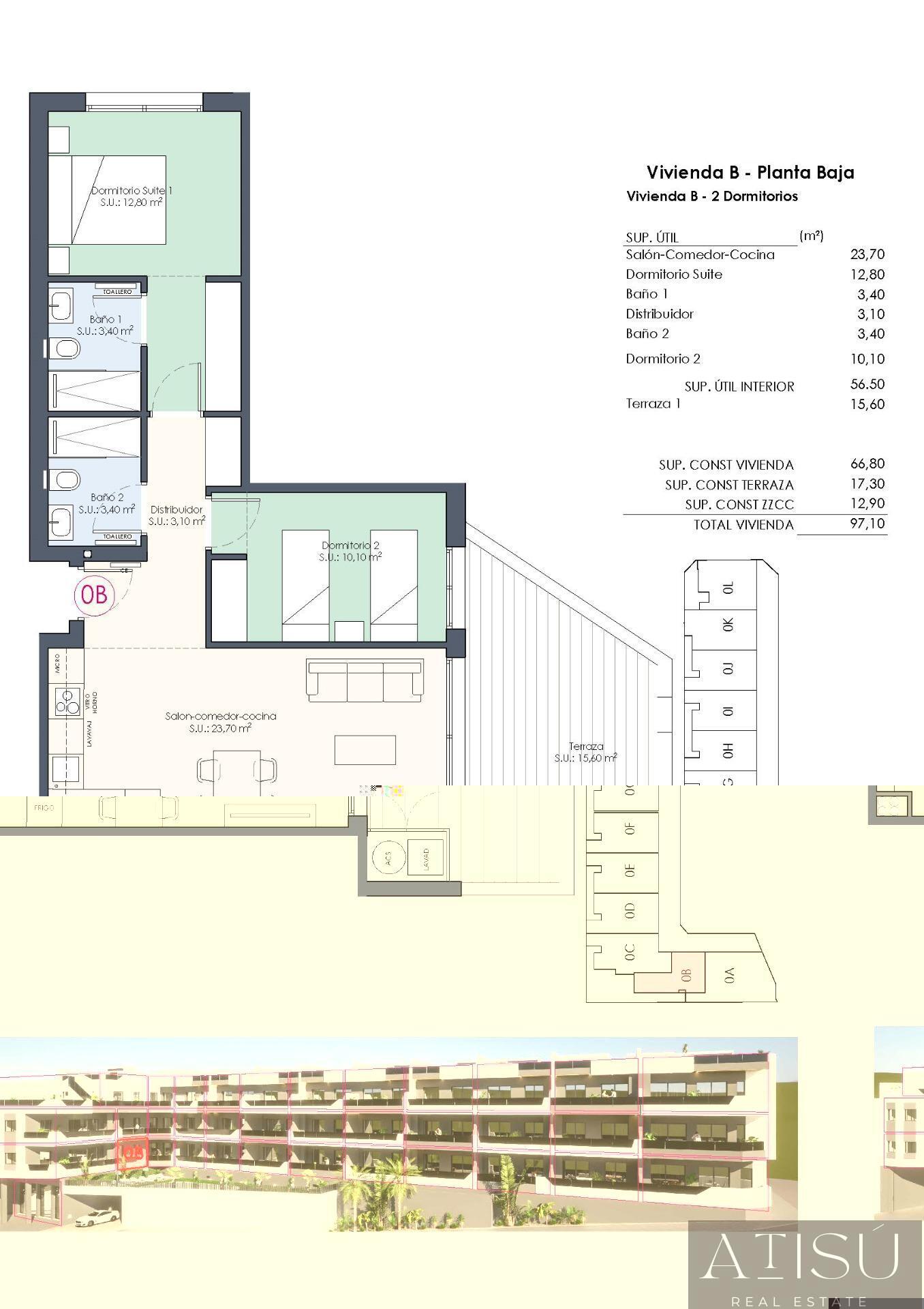 Venta de apartamento en Benijofar