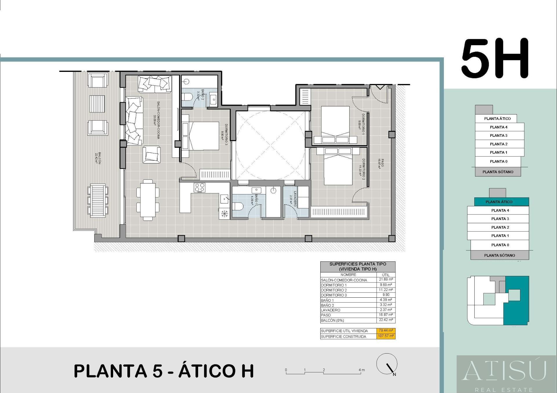 Venta de Ático en Torrevieja